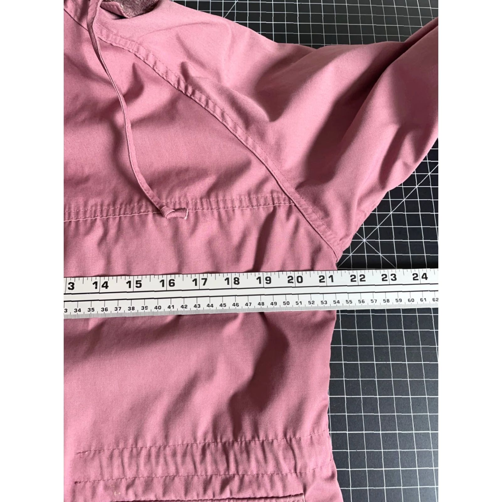 Vintage VINTAGE Woolrich Jacket Women's M Wool Lined Hooded Parka Full Zip Removable Hood Pockets 80s 90s Pink Size M / US 6-8 / IT 42-44 - 5 Thumbnail