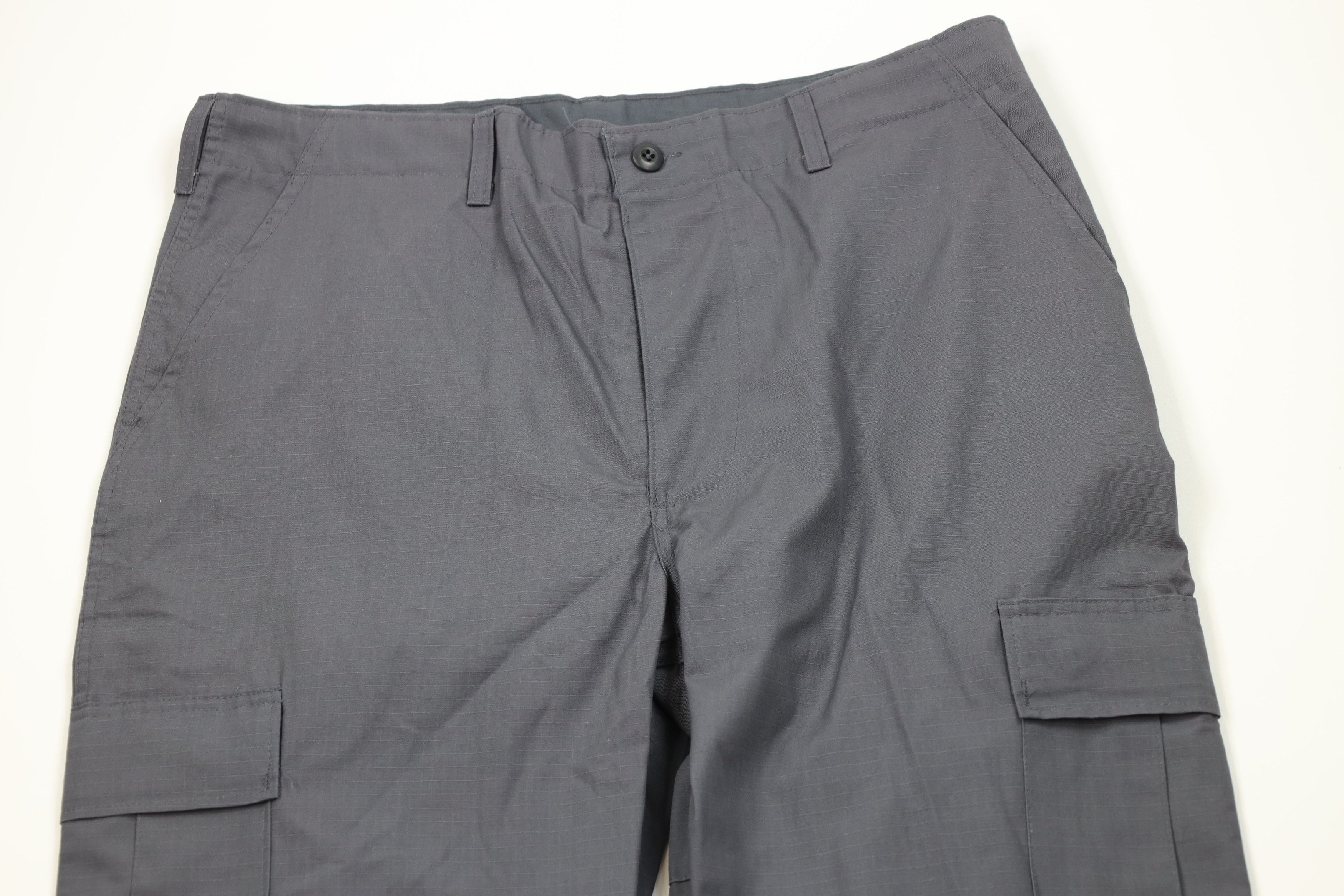 Vintage Vintage 90s Streetwear Uniform Ripstop Cargo Pants USA Size US 36 / EU 52 - 2 Thumbnail