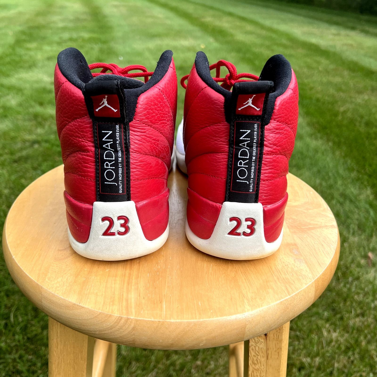 Jordan Brand × Nike Nike Air Jordan 12 Retro Gym Red Men's Shoes - Size 9 Size US 9 / EU 42 - 6 Thumbnail