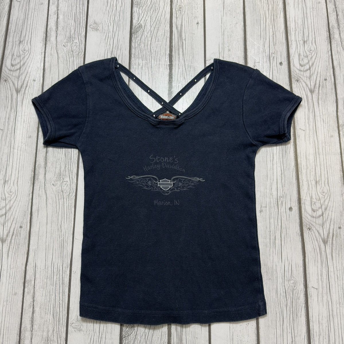 Harley Davidson × Vintage Vintage Harley Davidson tee Size M / US 6-8 / IT 42-44 - 2 Thumbnail