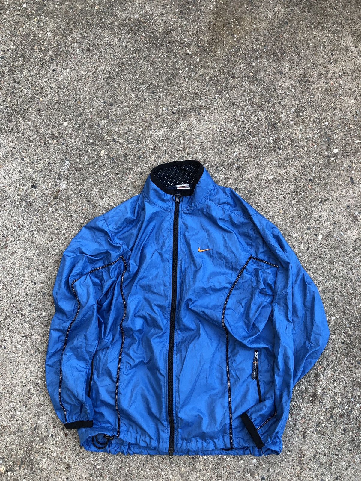 Nike × Vintage Nike Vintage Nylon Zip Jacket Size US L / EU 52-54 / 3 - 5 Thumbnail