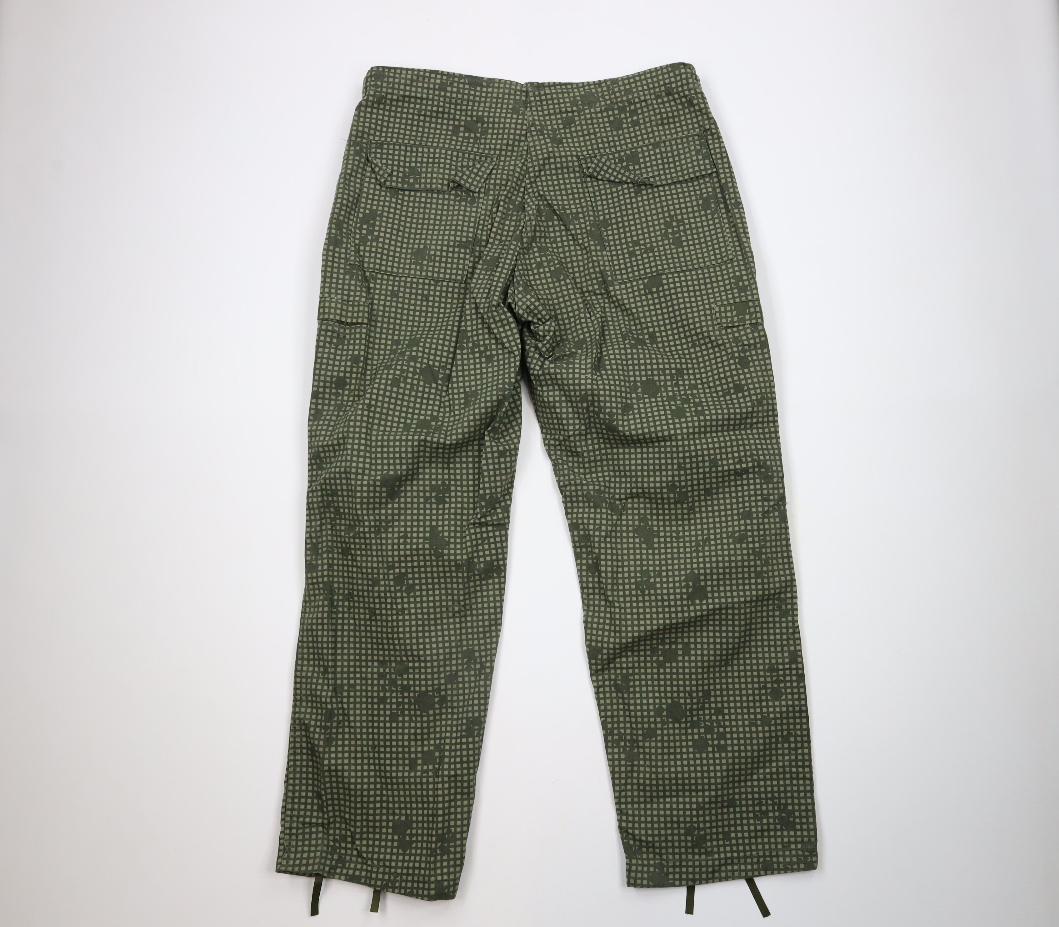 Vintage Vintage 80s Military Camouflage Desert Trousers Pants US Size US 34 / EU 50 - 7 Thumbnail