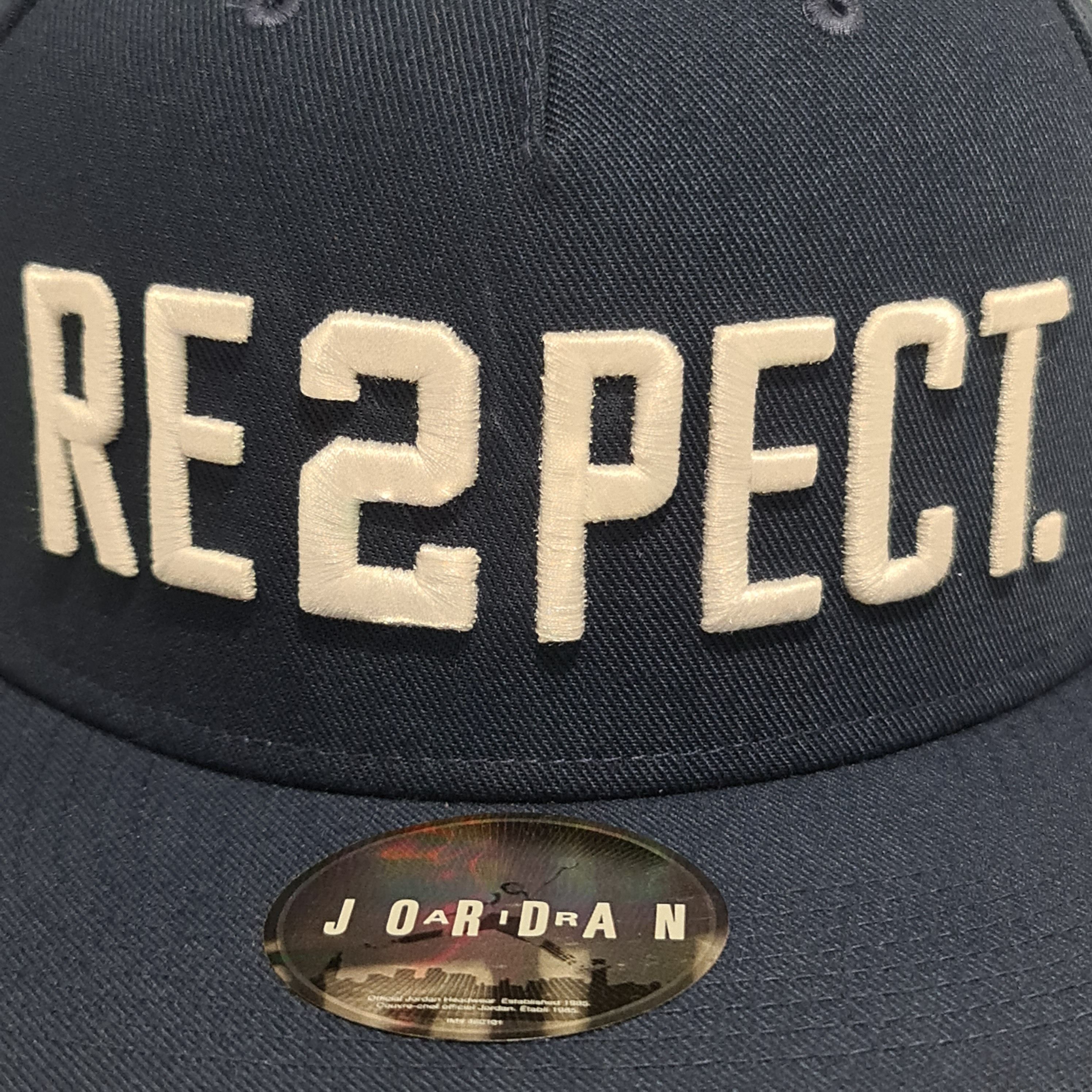 Jordan Brand Jordan Cap Snapback 'RE2PECT' Navy Size ONE SIZE - 6 Thumbnail