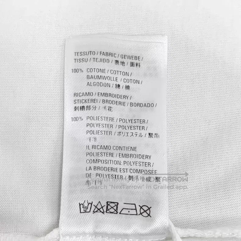 Balenciaga Balenciaga White Cotton Round Neck Short Sleeve T-Shirt Size US XS / EU 42 / 0 - 8 Thumbnail
