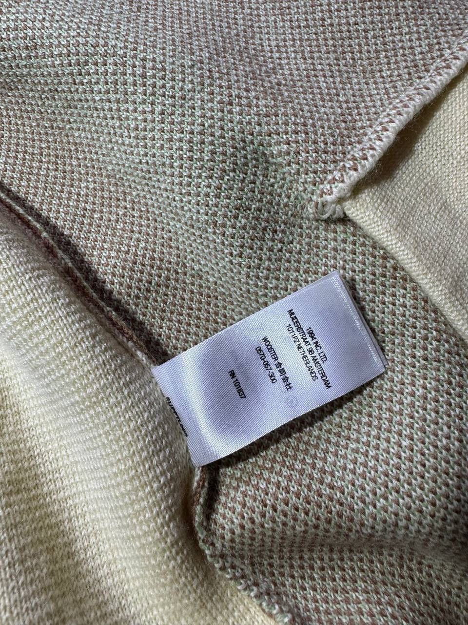 Supreme Supreme Gradient Stripe Zip-Up Cardigan Pale Yellow (SS22) Size US L / EU 52-54 / 3 - 14 Thumbnail