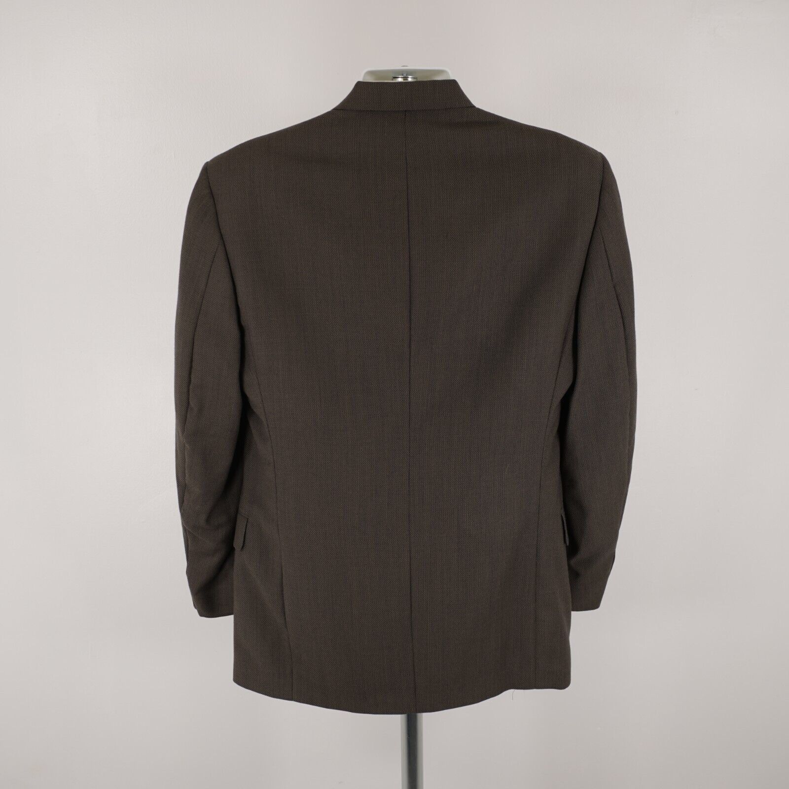 Hart Schaffner Marx Hart Schaffner Marx Textured Wool Brown Black Honeycomb 2 Bu Size 40L - 8 Thumbnail