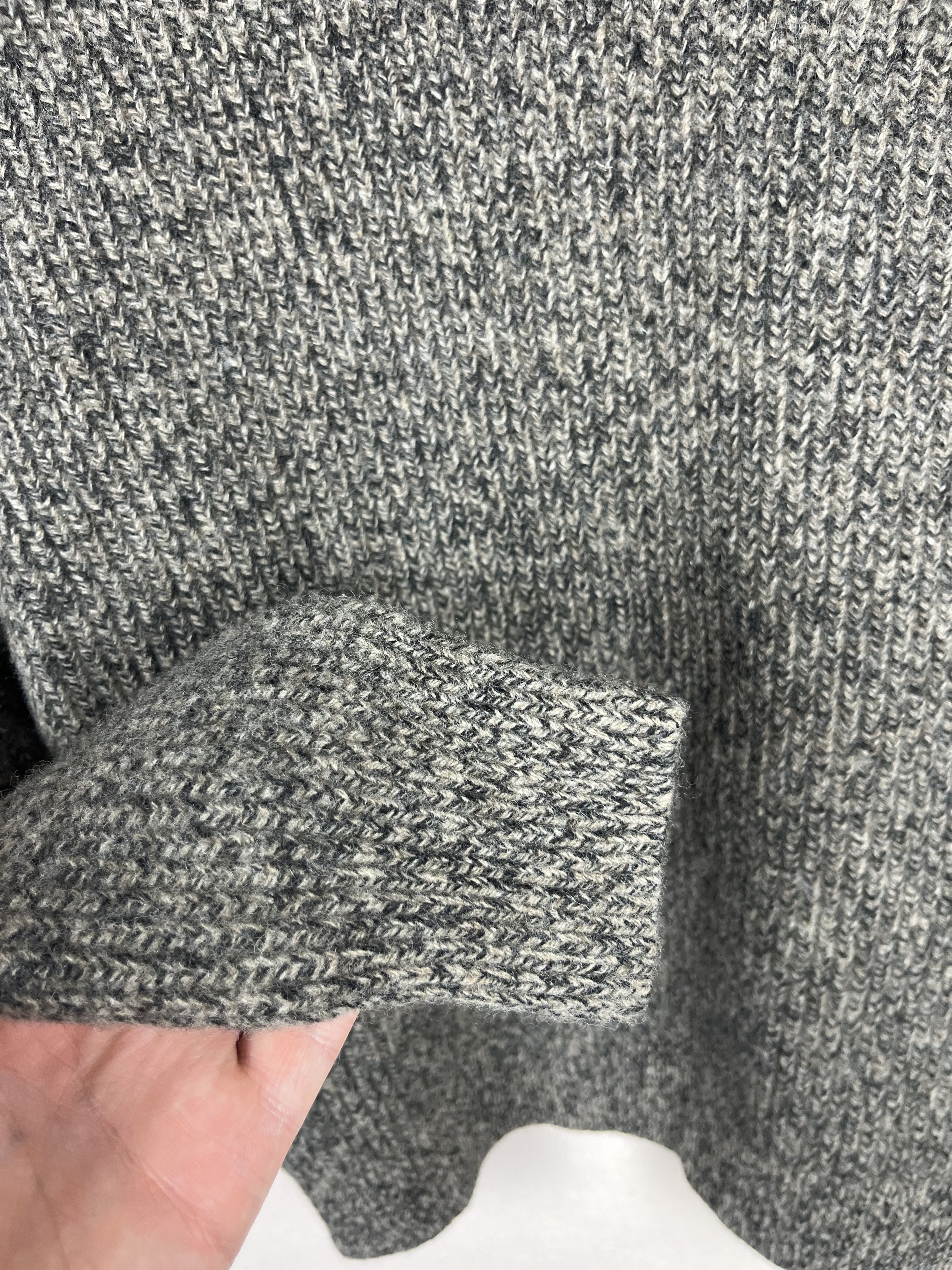Massimo Dutti Massimo Dutti Sweater Wool Cashmere Long Sleeve Knit Pullove Size US L / EU 52-54 / 3 - 2 Thumbnail