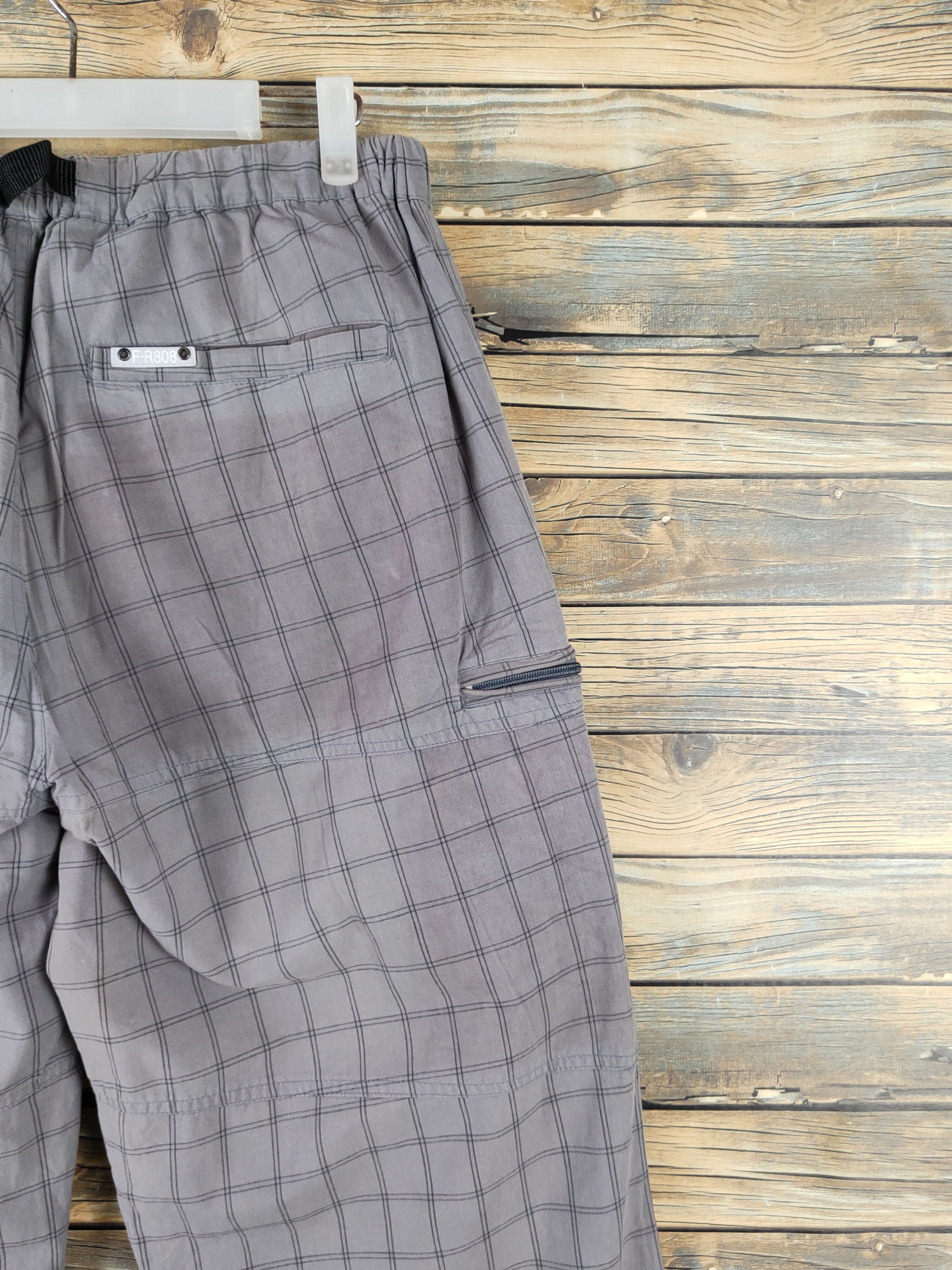 Japanese Brand DL Freaky Massive Dark Gray Multipocket Sweatpants #298 Size US 32 / EU 48 - 14 Thumbnail