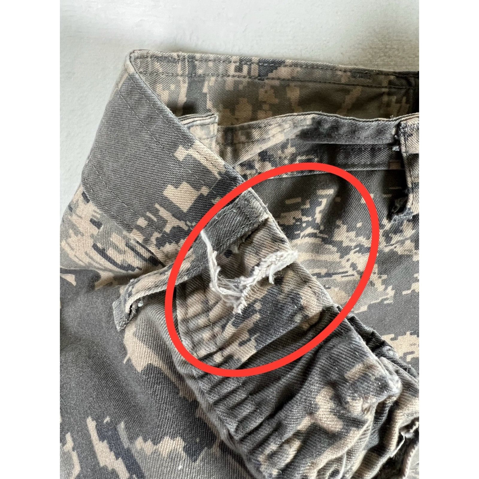 Other US Air Force Utility Trouser Camouflage Cargo Pants Fatigues Size 30" / US 8 / IT 44 - 4 Thumbnail