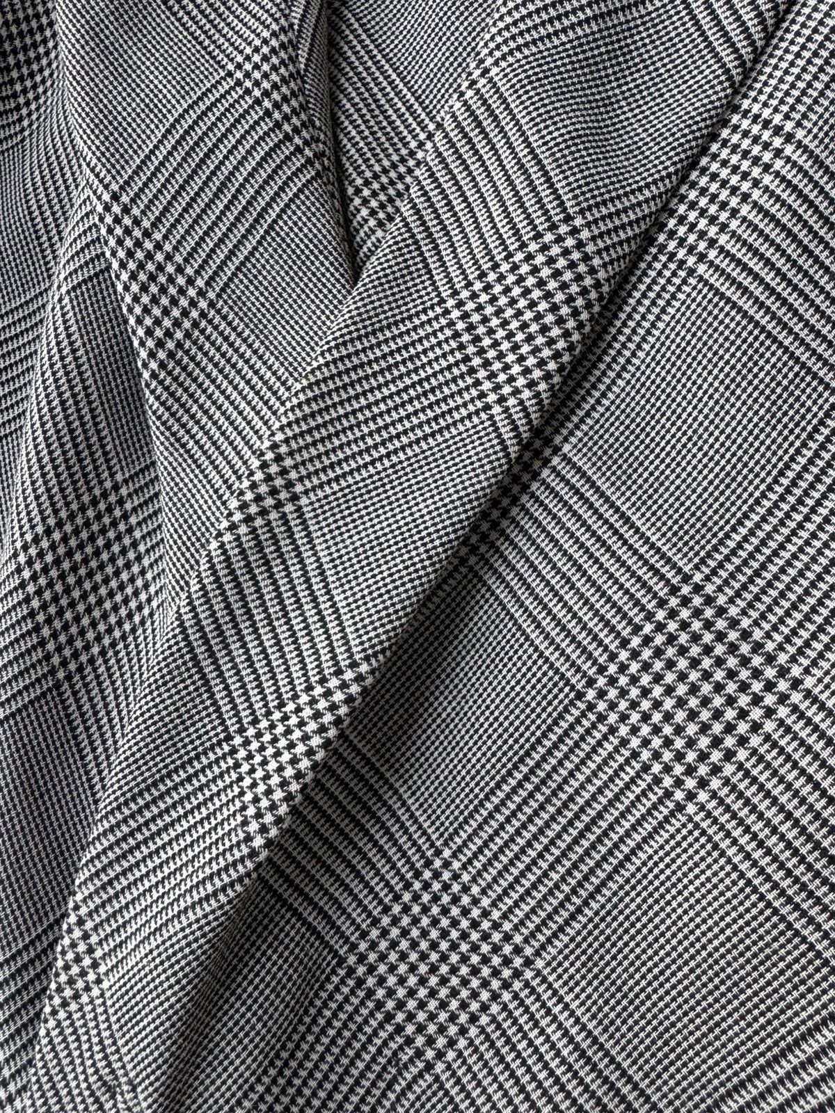 Junya Watanabe Junya Watanabe SS04 Asymmetrical Draped Houndstooth Coat Size M / US 6-8 / IT 42-44 - 2 Thumbnail