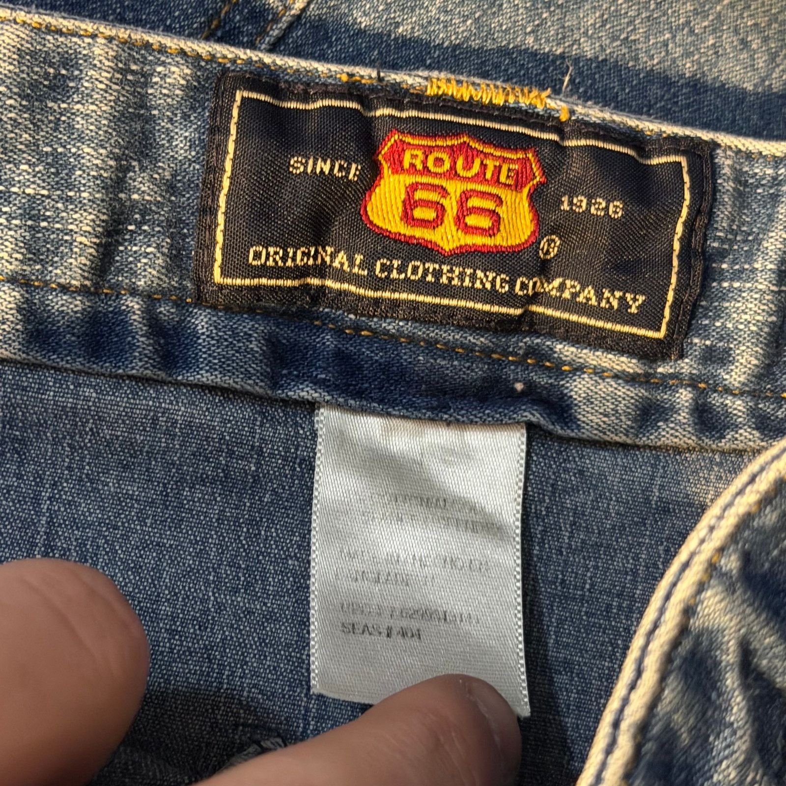 Vintage Route 66 Y2K Skirt