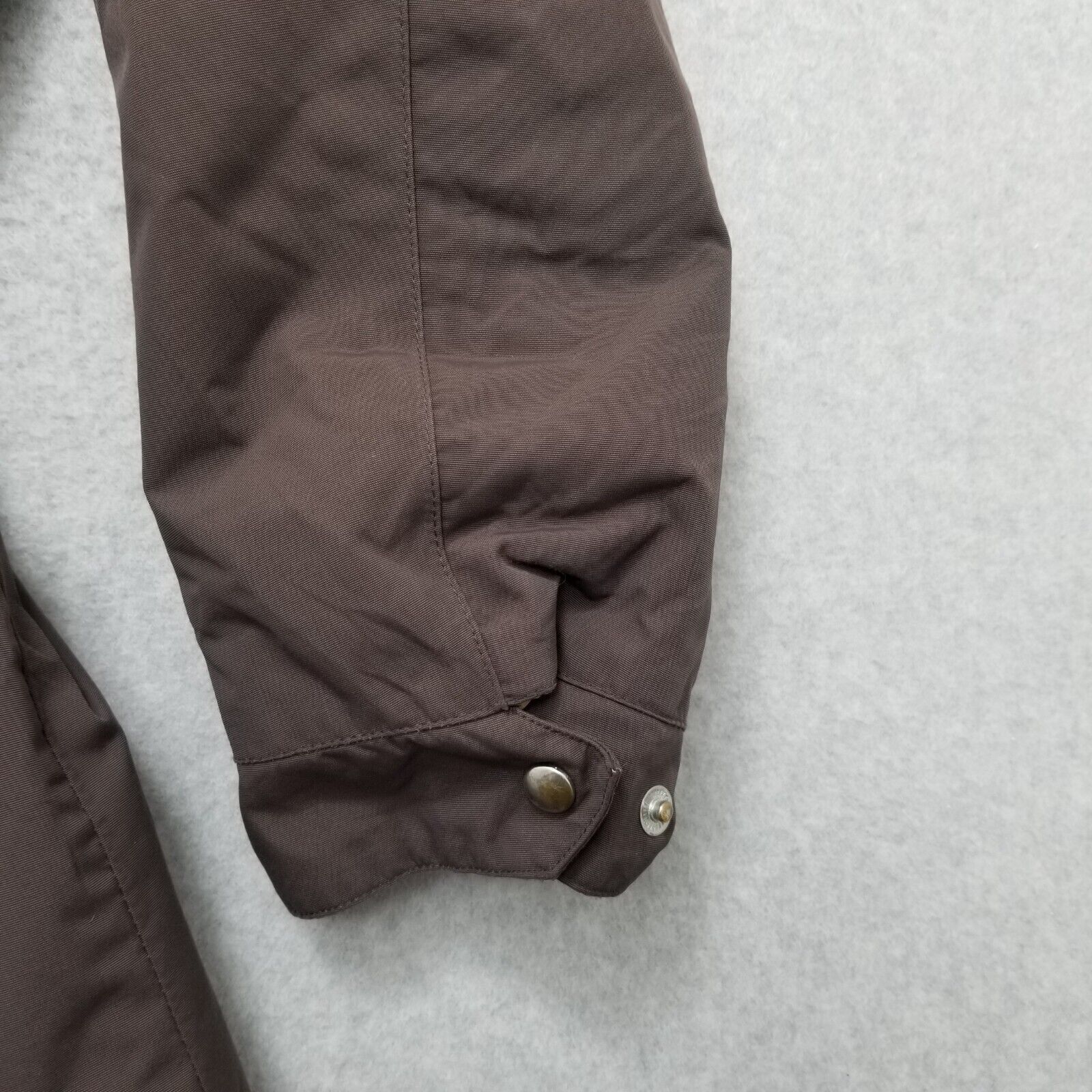 Lands' End Lands End Womens Jacket Large Brown Pockets Full Zip Size L / US 10 / IT 46 - 5 Thumbnail