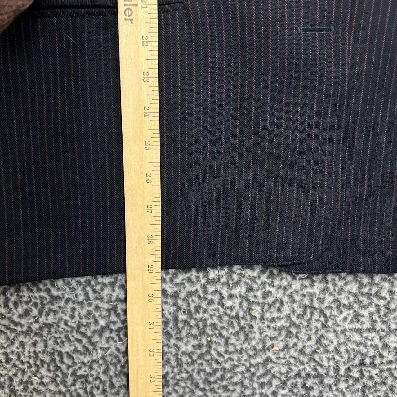 Other Vintage Alfred Dunner Blazer Women 14 Black Striped 2 Button Size XL / US 12-14 / IT 48-50 - 8 Thumbnail