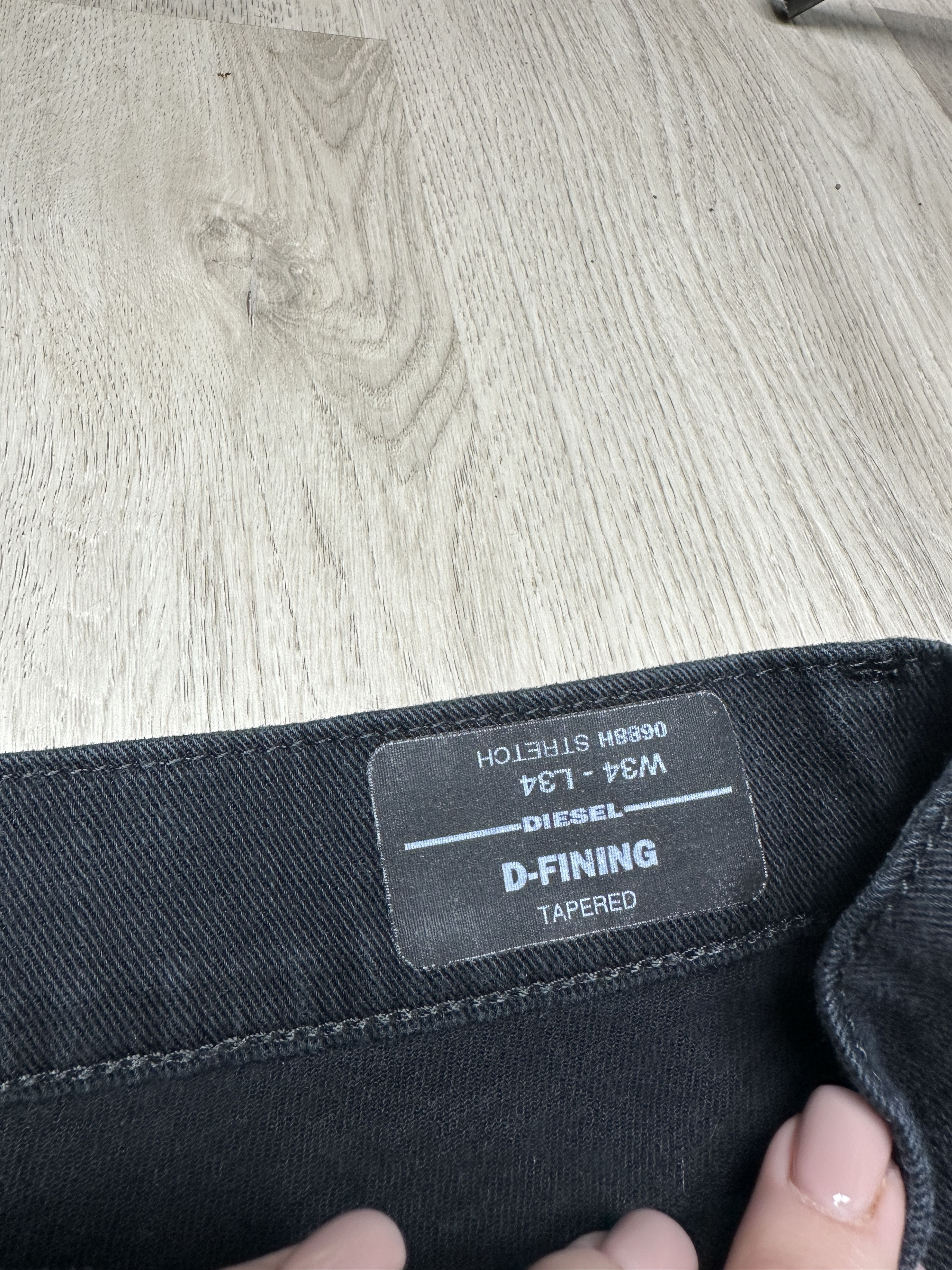 Diesel Diesel D-Fining Mens Denim Pants Jeans Size US 34 / EU 50 - 4 Thumbnail