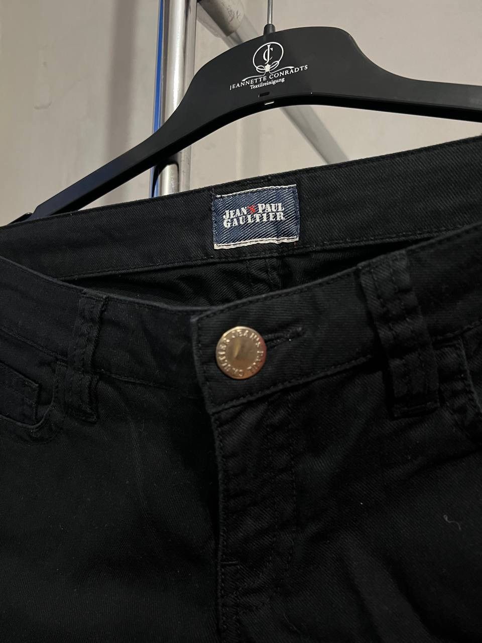 Jean Paul Gaultier JEAN PAUL GAULTIER VINTAGE ICON WOMEN DENIMBLACK JEANS PANTS Size 28" / US 6 / IT 42 - 6 Thumbnail