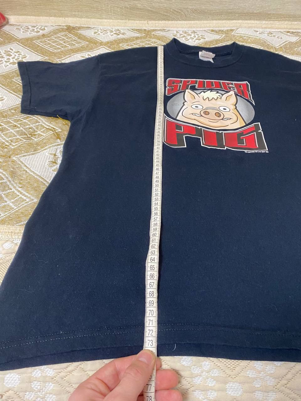 The Simpsons 🔥 2007 Spider Pig The Simpsons Vintage Cartoon Movie T Shirt Size US XL / EU 56 / 4 - 13 Thumbnail