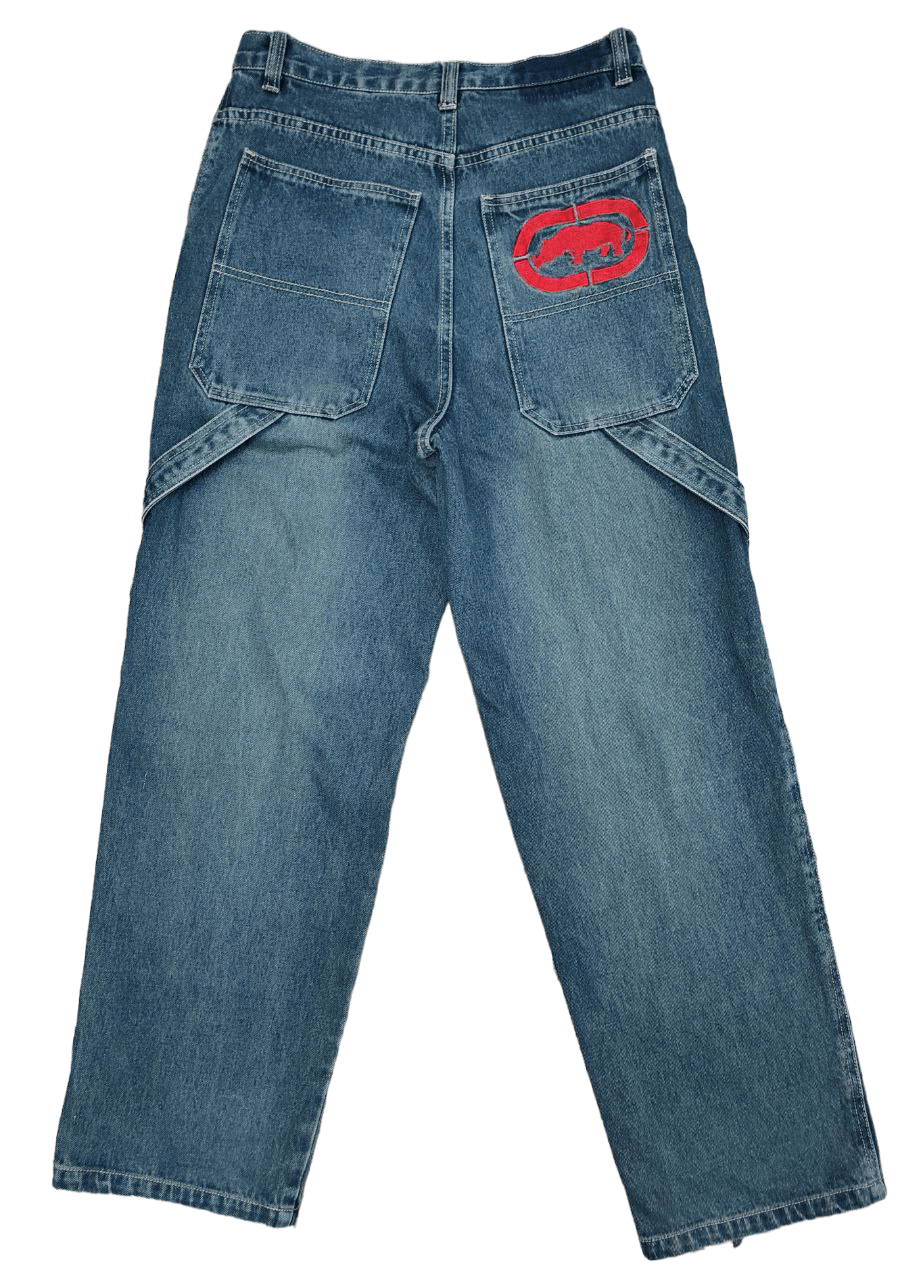 Ecko Unltd. ❎ Ecko Baggy Denim Size US 31 - 2 Thumbnail