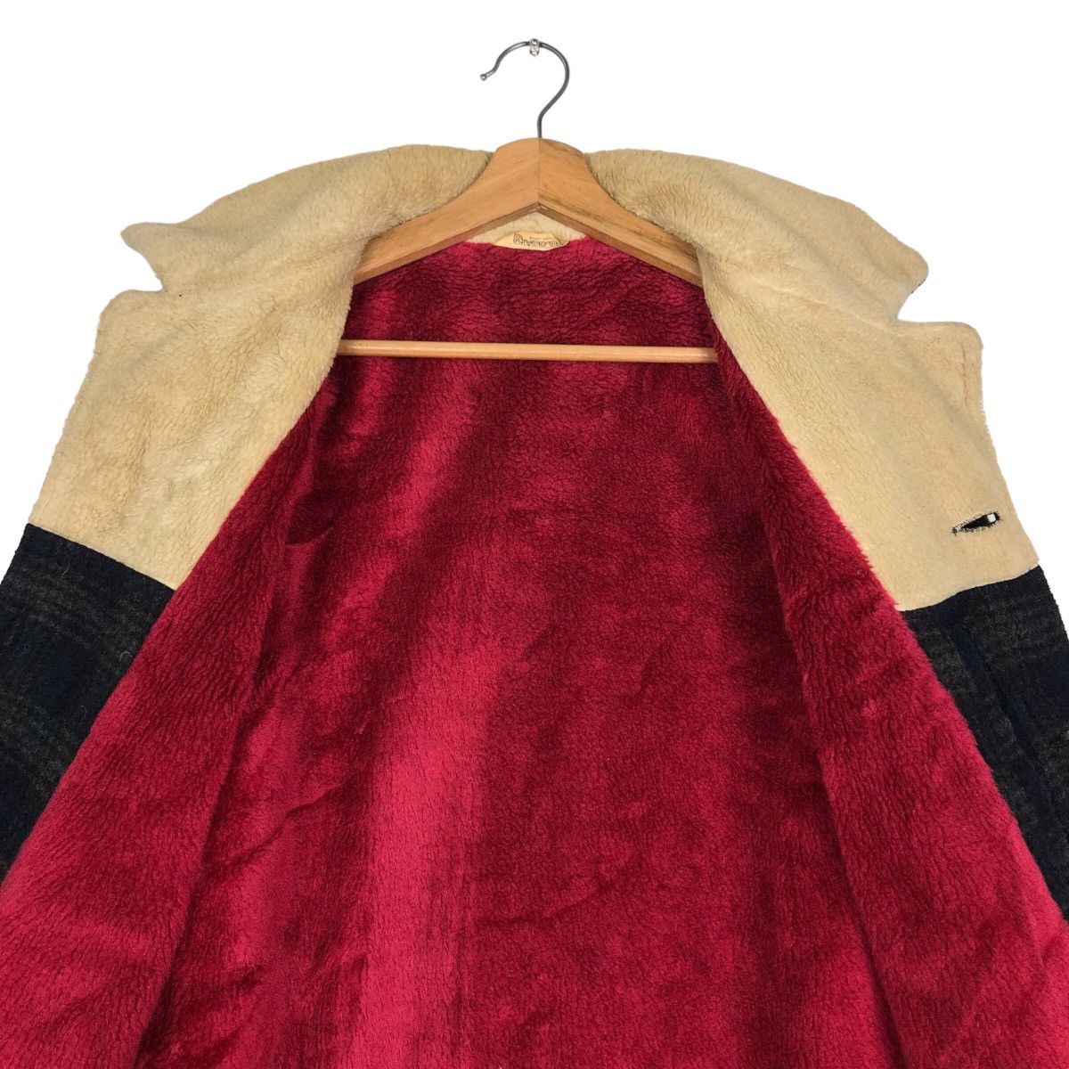 🔥Vintage Wool Jacket Riverson Double Collar Tartan Design