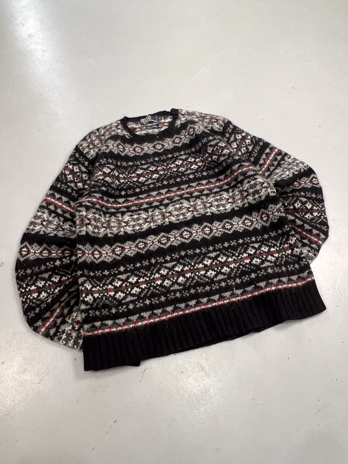 Polo Ralph Lauren Vintage polo Ralph Lauren knit sweater Size L / US 10 / IT 46 - 1 Thumbnail
