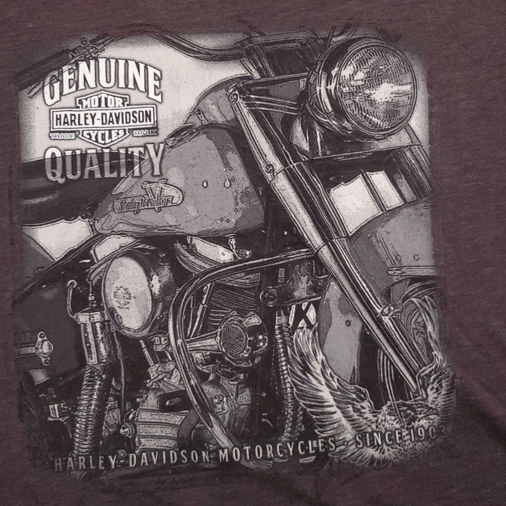Harley Davidson Harley-Davidson Shirt Mens Large Gray Graphic Tee Twin Cities MN Size US L / EU 52-54 / 3 - 4 Thumbnail