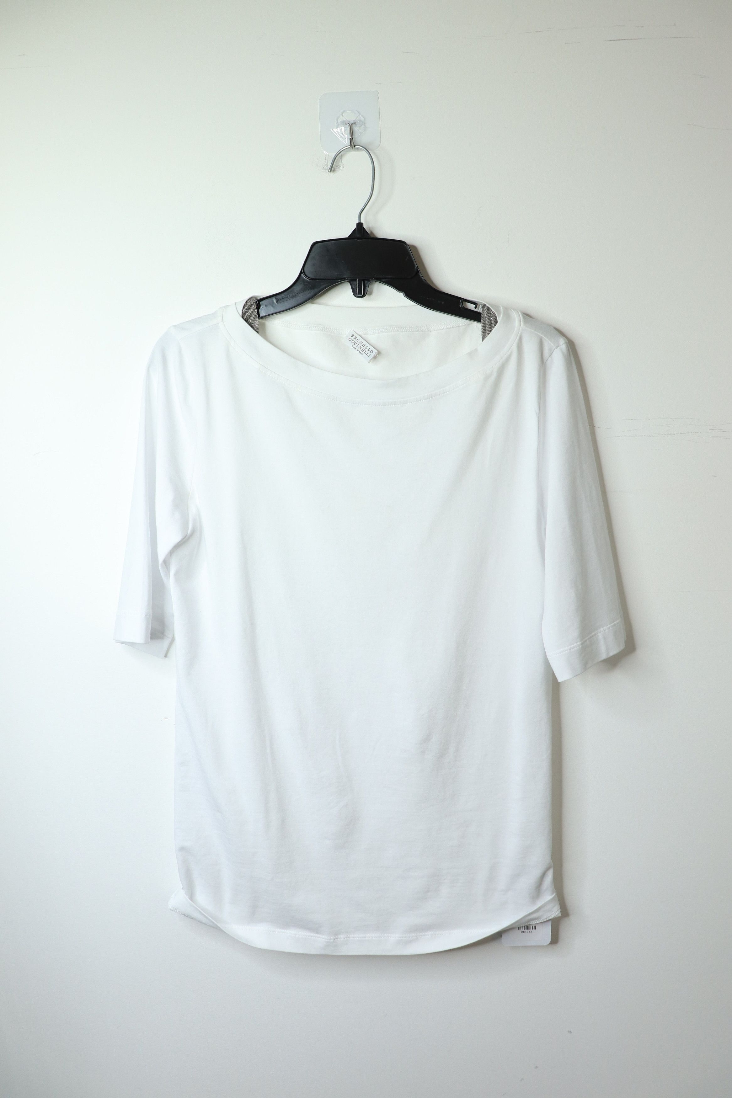 Brunello Cucinelli White short-sleeved t-shirt - XL Size XL / US 12-14 / IT 48-50 - 1 Thumbnail