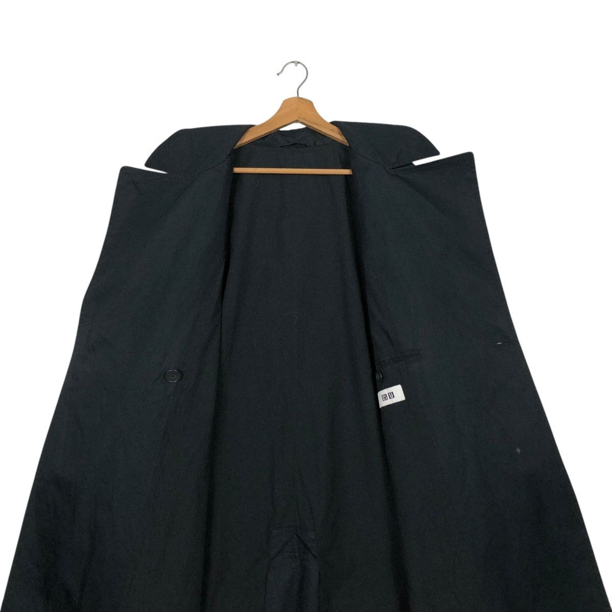 Japanese Brand 🔥RICH BLACK ICONIC LONG JACKET UNIQLO UNDERCOVER Size US XL / EU 56 / 4 - 16 Thumbnail