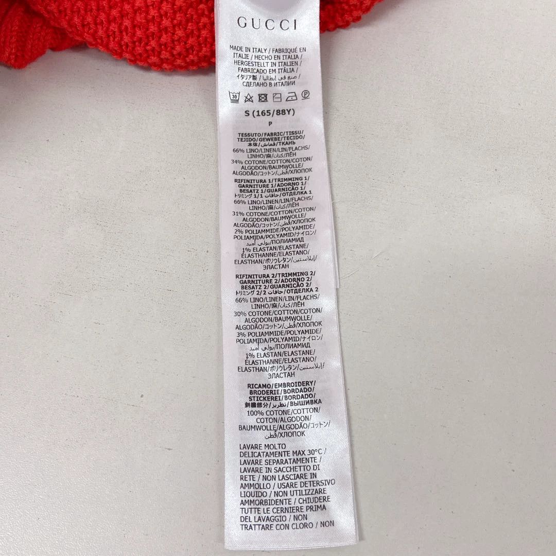 Gucci Gucci x Red Knit Jacket S Size S / US 4 / IT 40 - 7 Thumbnail