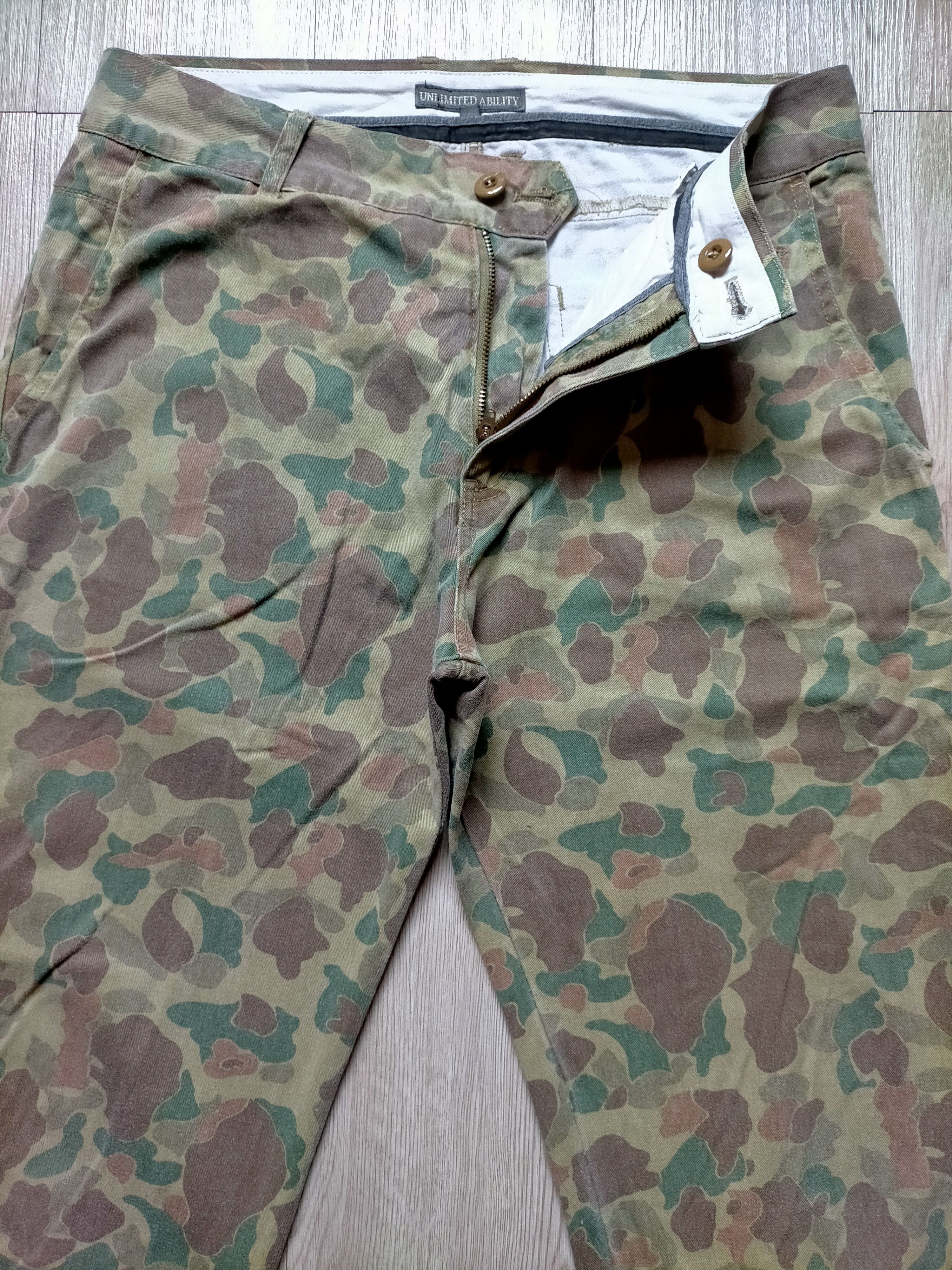 Hysteric Glamour Duck Camo Ability trouser pants Size US 32 / EU 48 - 6 Thumbnail