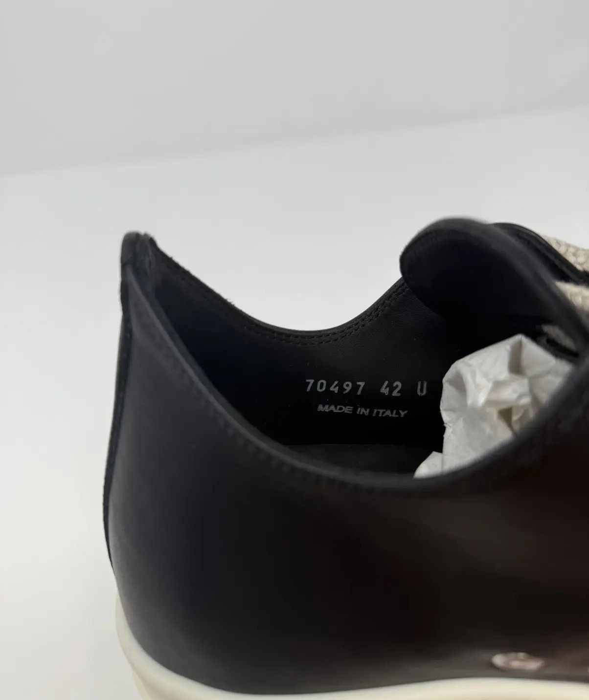 Rick Owens Jumbo Laced Low Sneakers Size US 9 / EU 42 - 7 Thumbnail