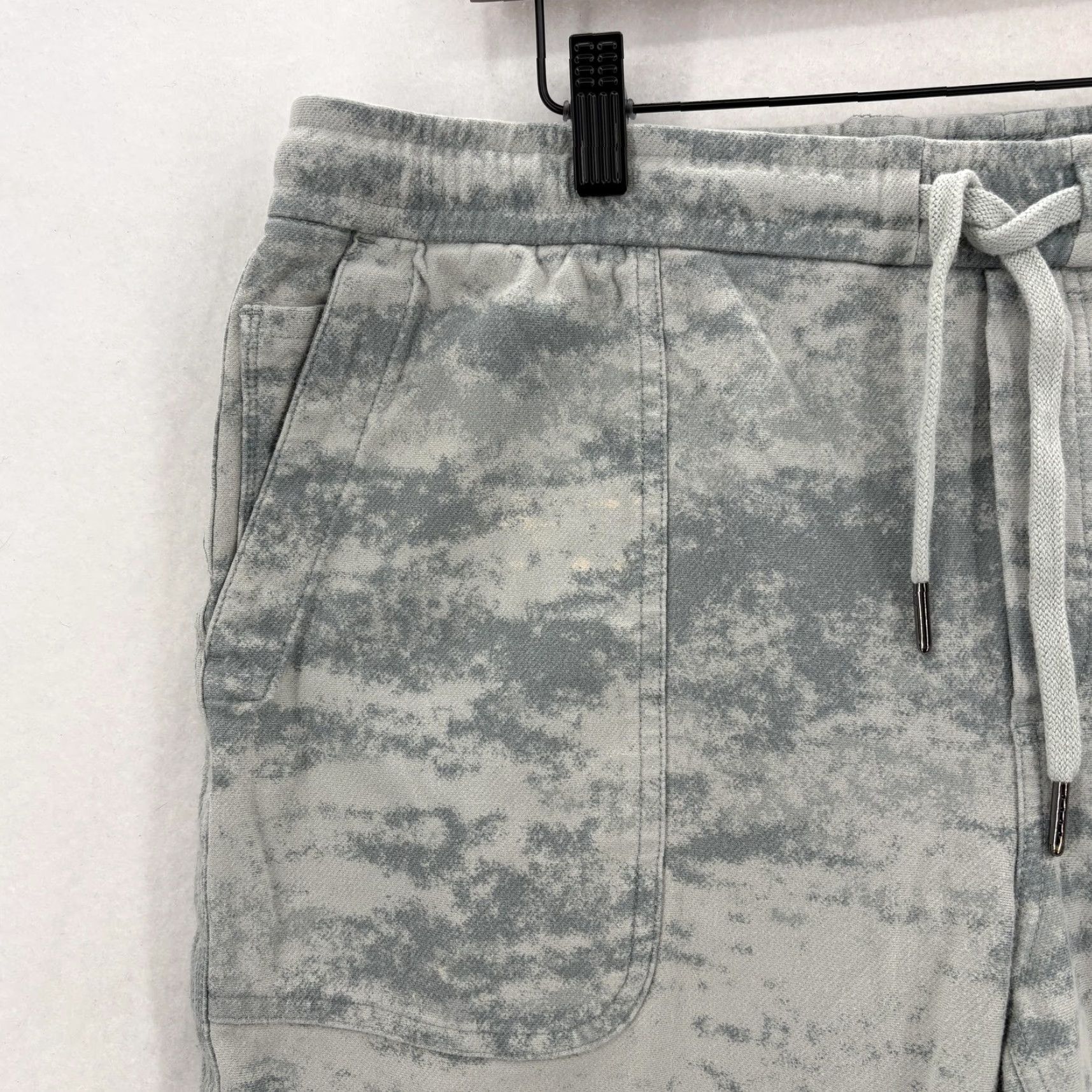 Athleta Athleta Farallon Jogger Pants Womens Large Gray Camo French Terry Elastic Waist Size 36" / US 14 / IT 50 - 3 Thumbnail