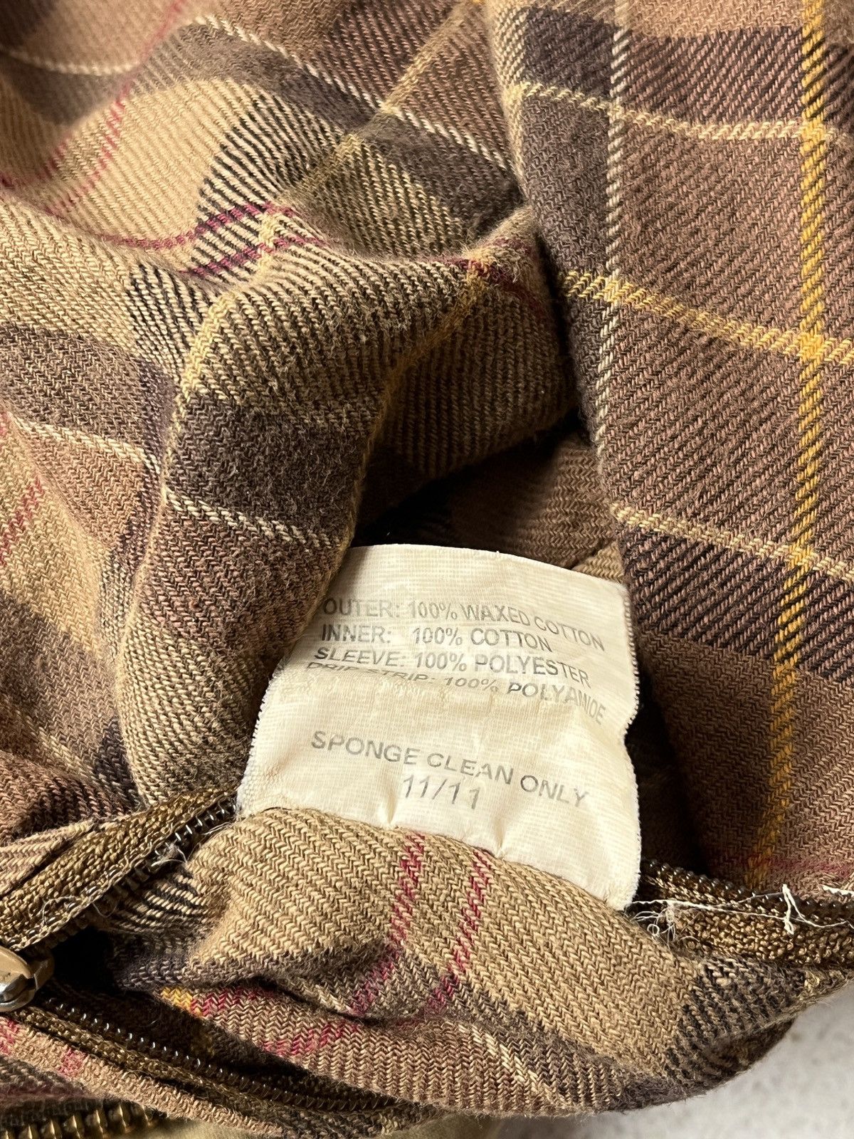 Barbour Vintage Barbour Beadnell Beige Wax Cotton Women's Jacket Size M / US 6-8 / IT 42-44 - 8 Thumbnail