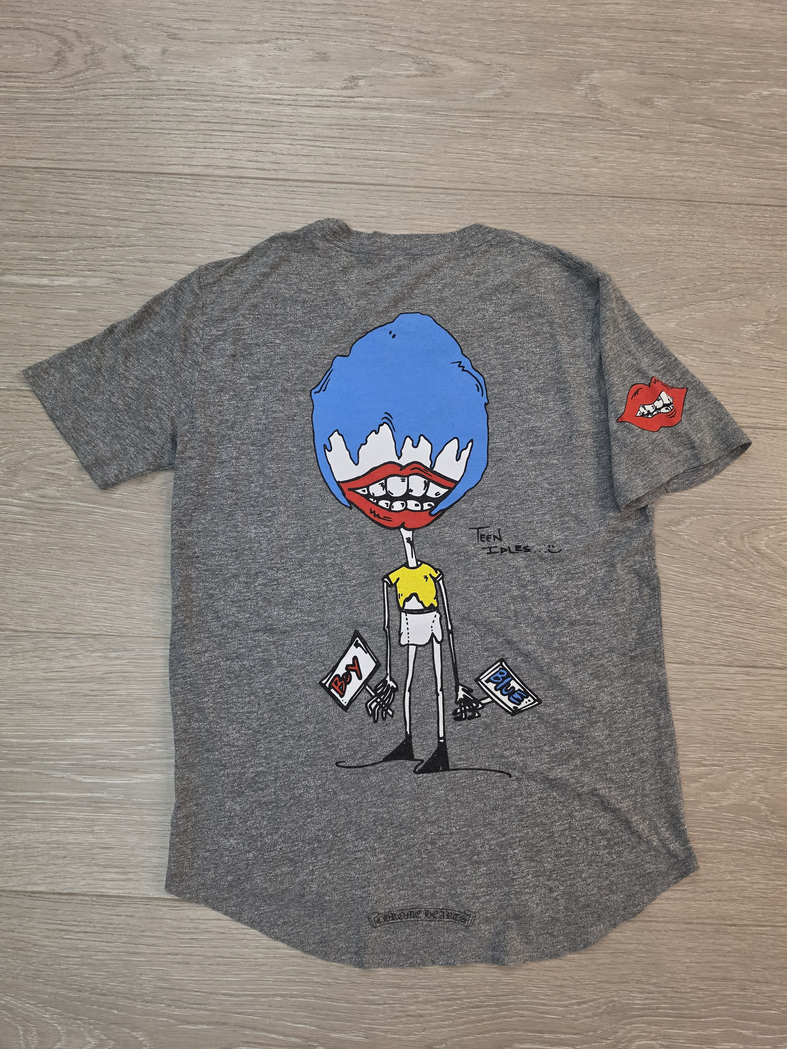 Chrome Hearts Modern Future Grey Tee | Grailed