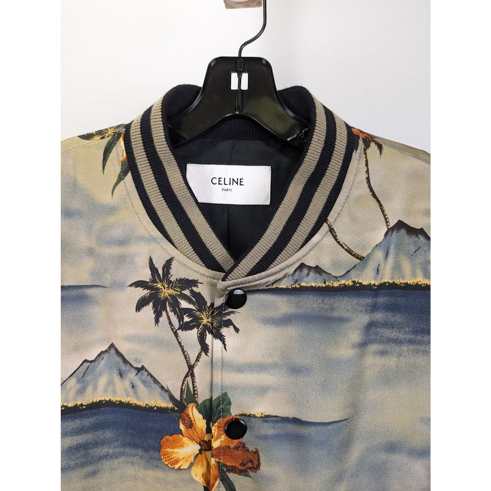 Celine o1rshd1 Bomber Jacket in Multicolor Size US M / EU 48-50 / 2 - 3 Thumbnail