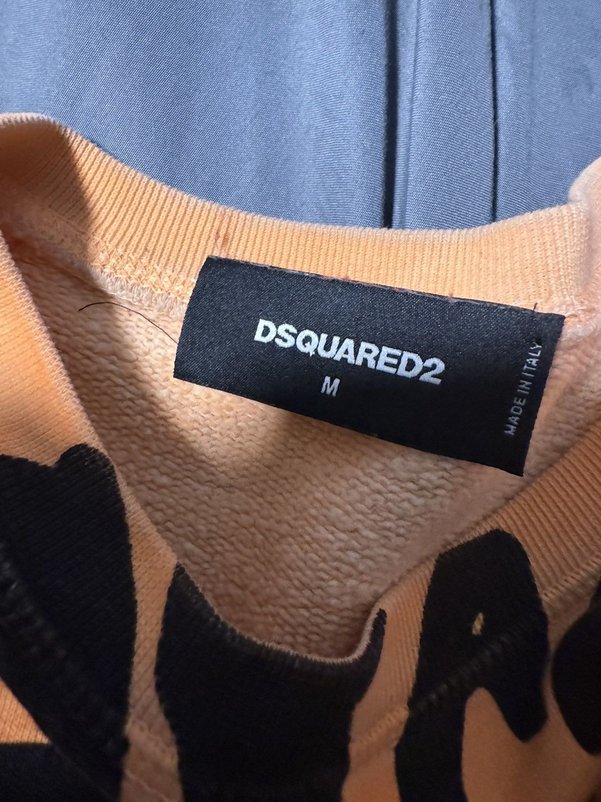 Dsquared2 Dsquared Pop Culture Orange Crewneck Size US M / EU 48-50 / 2 - 4 Thumbnail