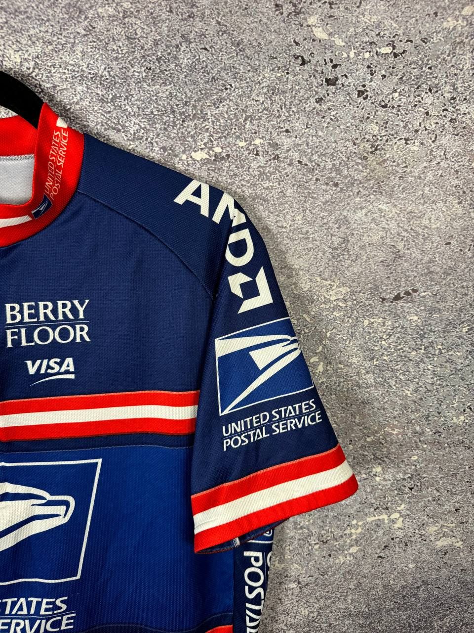 Bicycle × Nike × Vintage Nike Cycling US Jersey 2004 Trek Tour De France T Weisel Size US XL / EU 56 / 4 - 5 Thumbnail