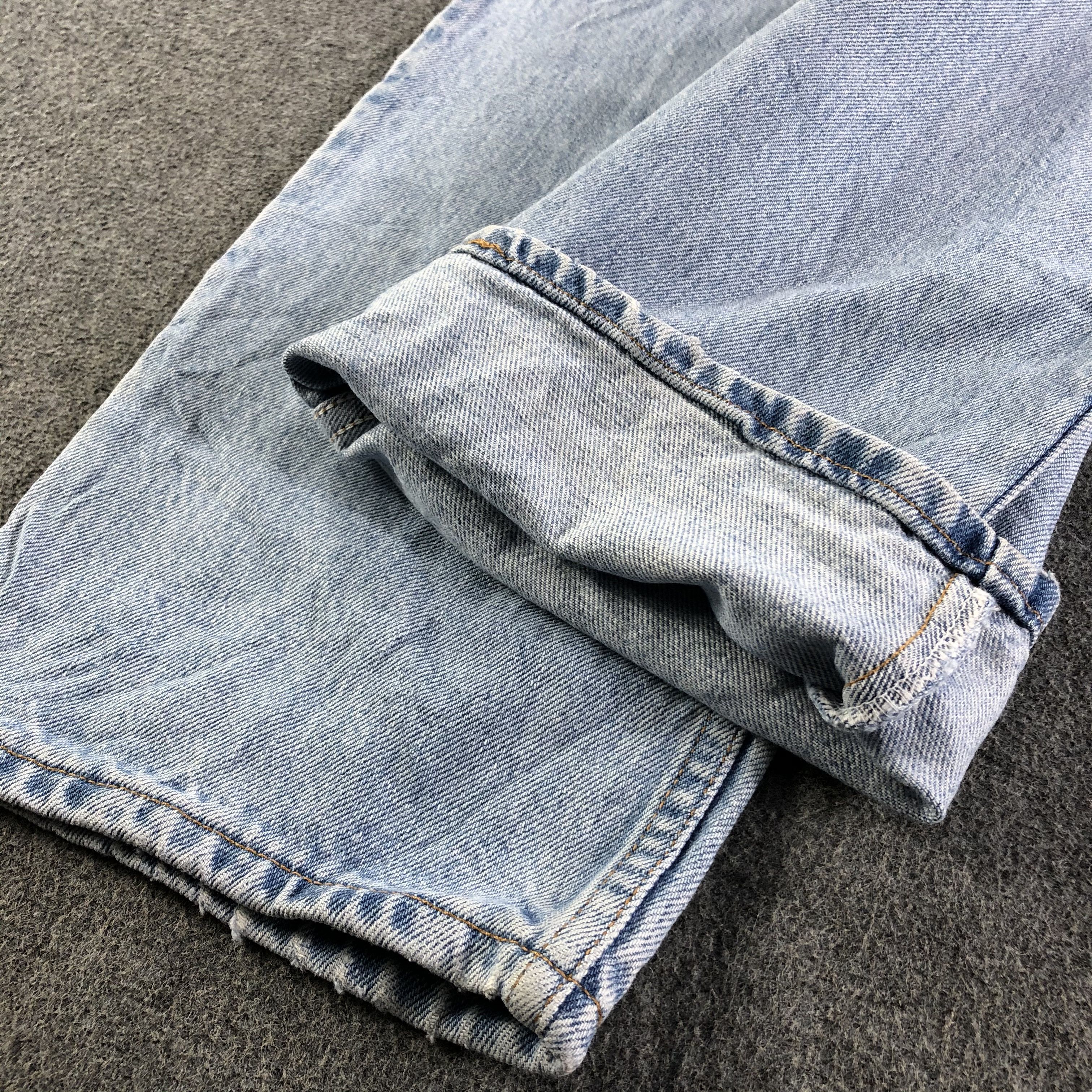 Levi's Vintage 90s Blue Wash Levis 550 Jeans-J2999 Size US 35 - 7 Thumbnail