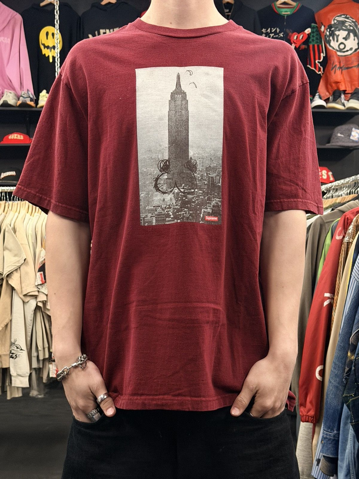 Supreme Supreme Building tee Size US L / EU 52-54 / 3 - 1 Thumbnail