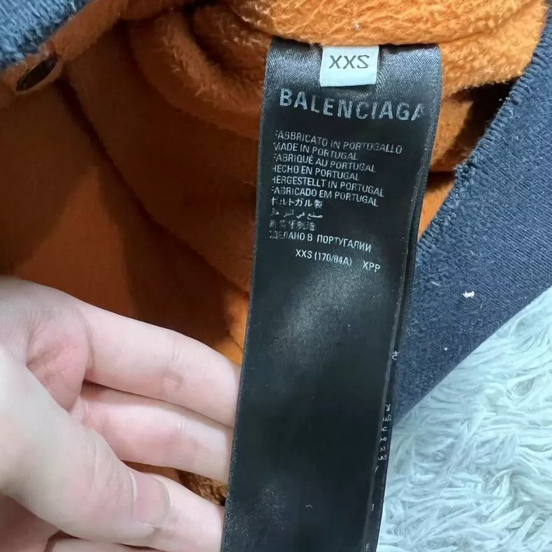 Balenciaga Balenciaga Cotton jacket bomber 23fw sporty B do old destr Size US XXS / EU 40 - 4 Thumbnail