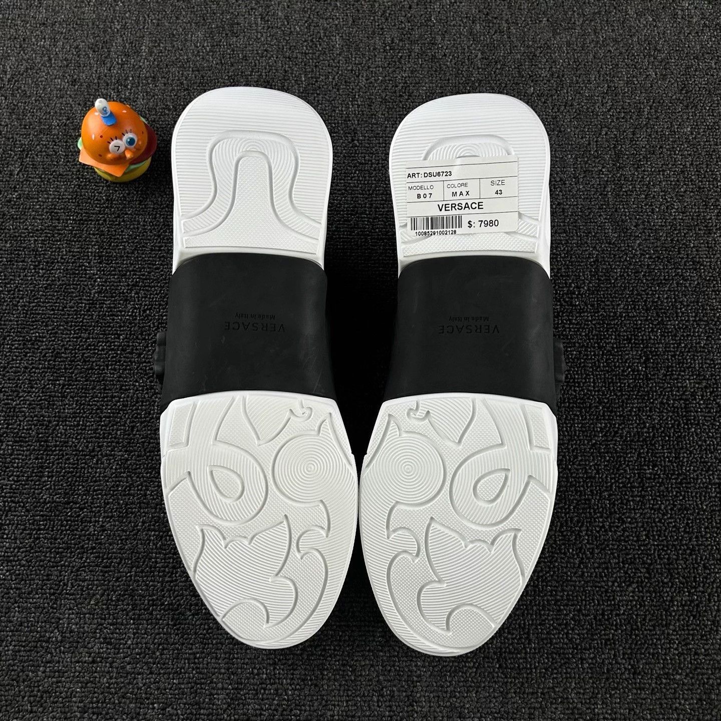 Versace Versace Black High-Top Sneaker 43 Medusa Size US 10 / EU 43 - 6 Thumbnail