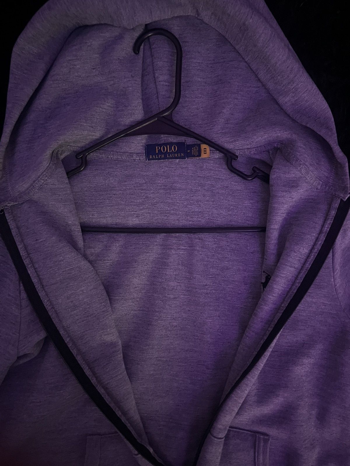 Polo Ralph Lauren grey polo ralph lauren hoodie Size US M / EU 48-50 / 2 - 2 Thumbnail