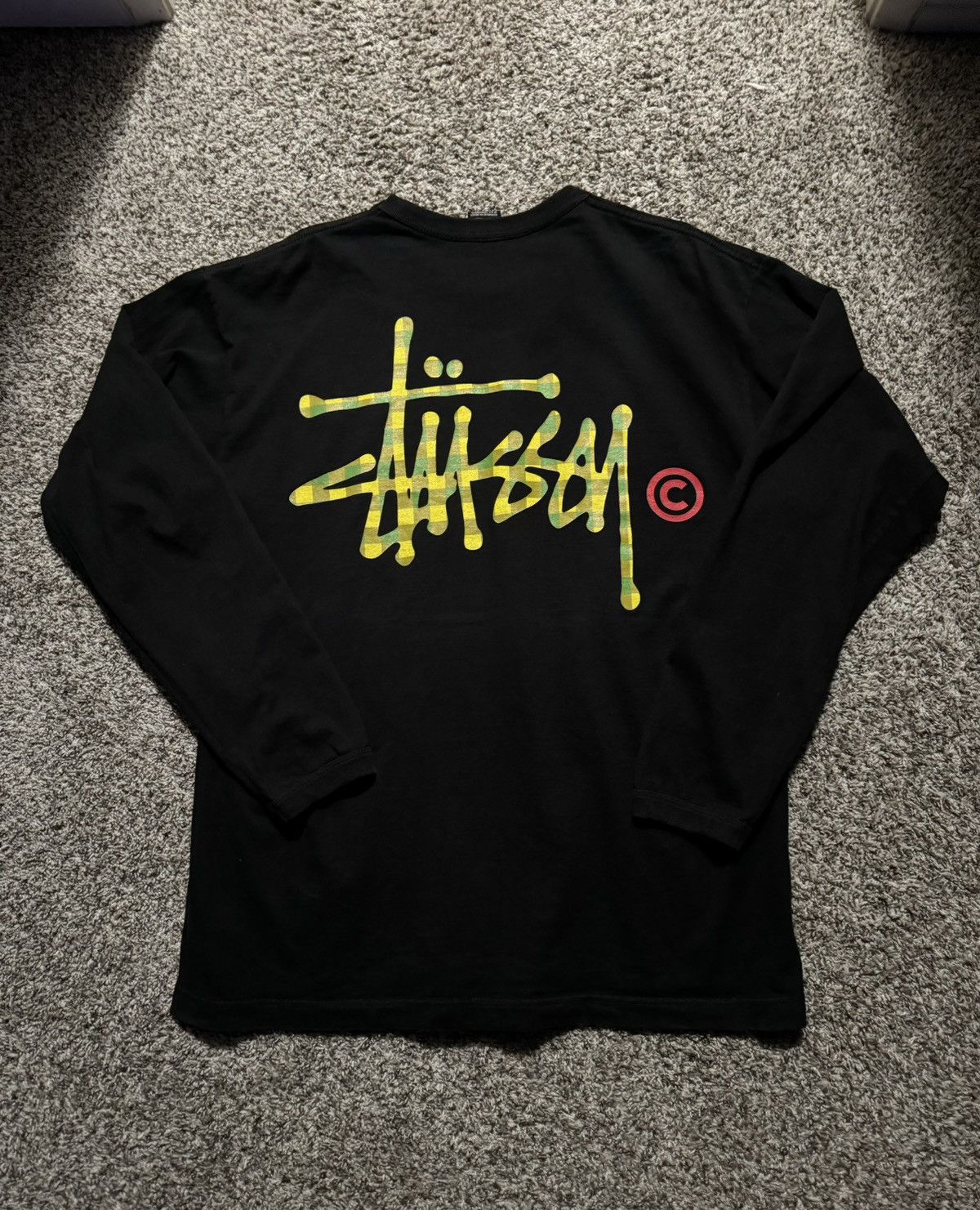 RARE vintage Stussy Back Long Sleeve
