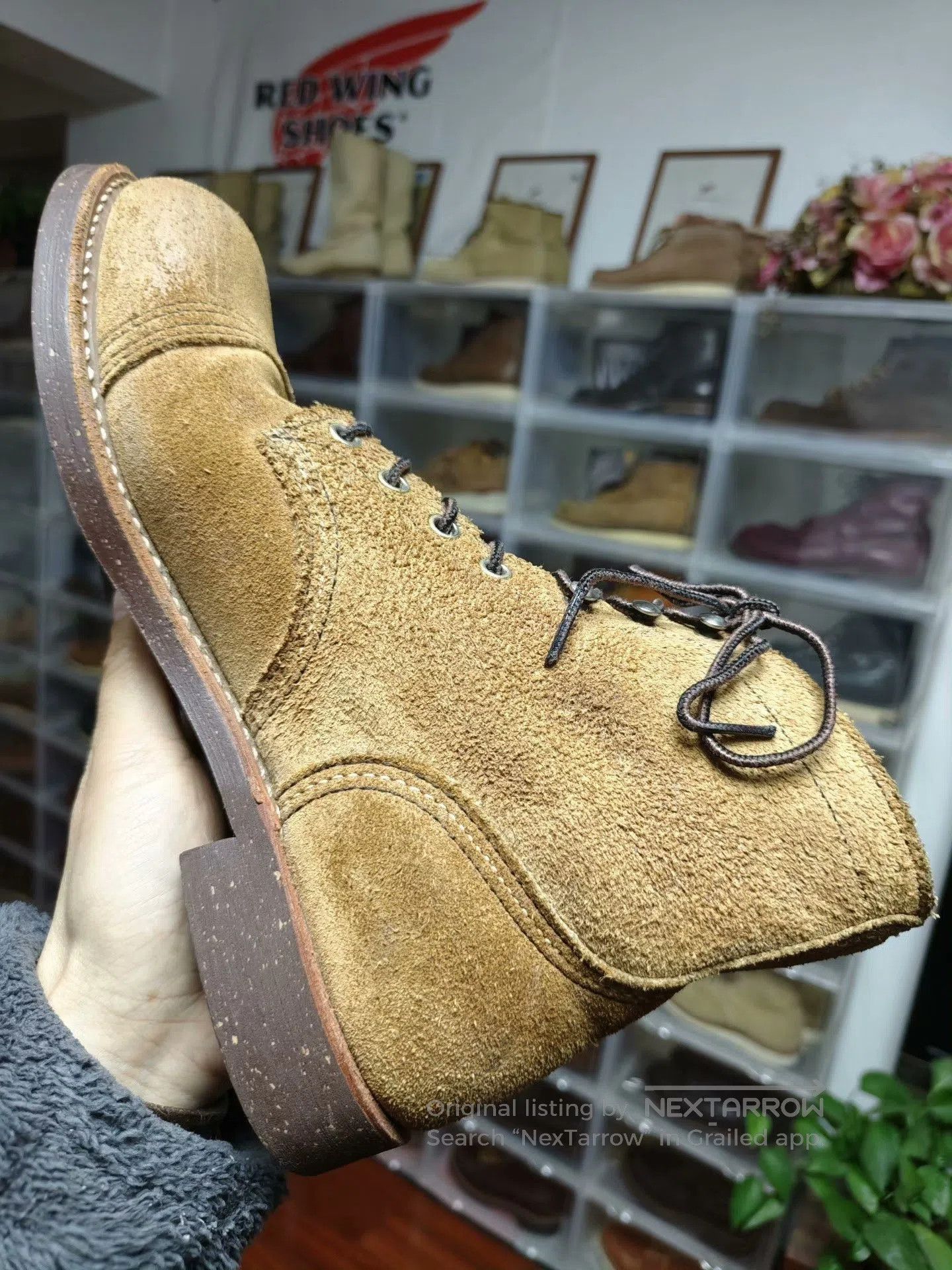 Red Wing Red Wing 8113 8D Work Boots. Size US 8 / EU 41 - 4 Thumbnail