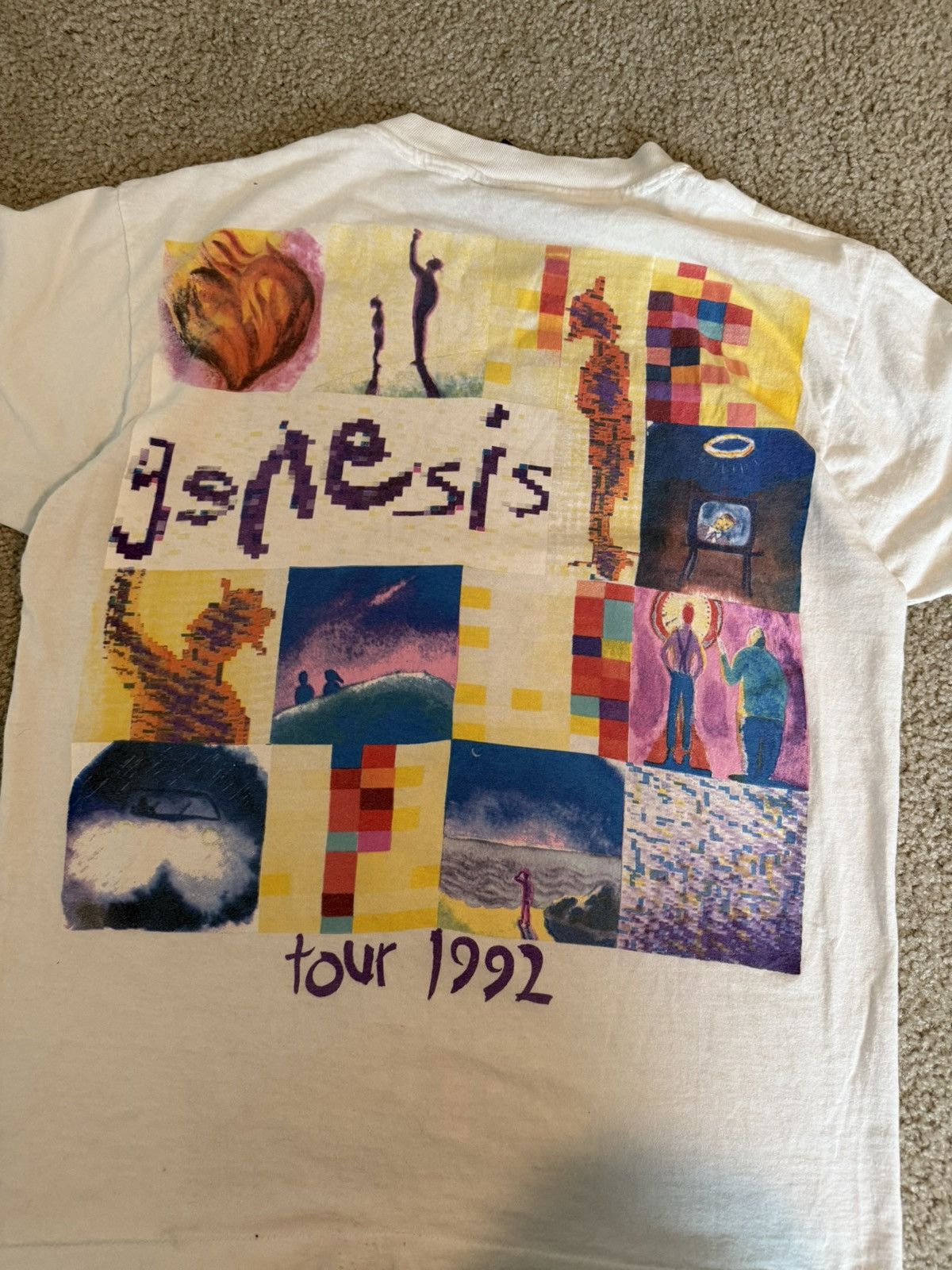 Band Tees × Vintage Vintage Genesis 1992 Tour tee Size US L / EU 52-54 / 3 - 6 Thumbnail
