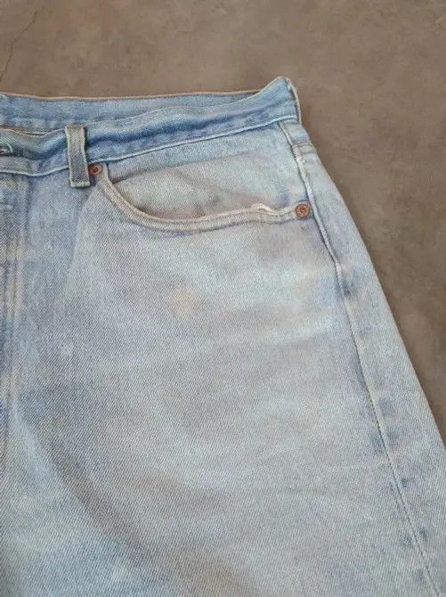Levi's 90s Vintage Levis 501 Made In USA Distressed Jeans 36x30 Size US 36 / EU 52 - 10 Thumbnail