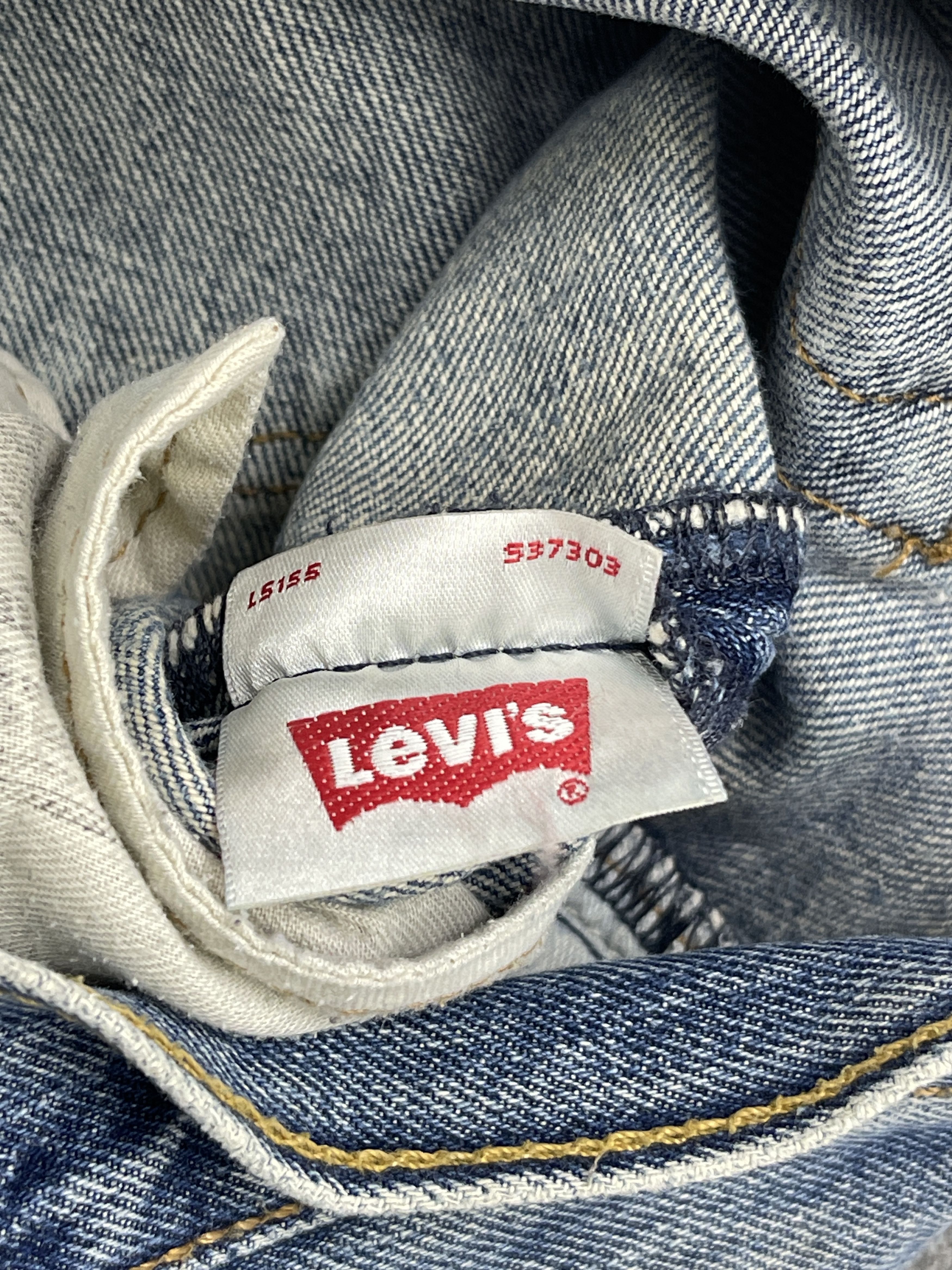 Levi's × Vintage Vintage Levis 501 Light Blue Washed Jeans Size US 35 - 7 Thumbnail