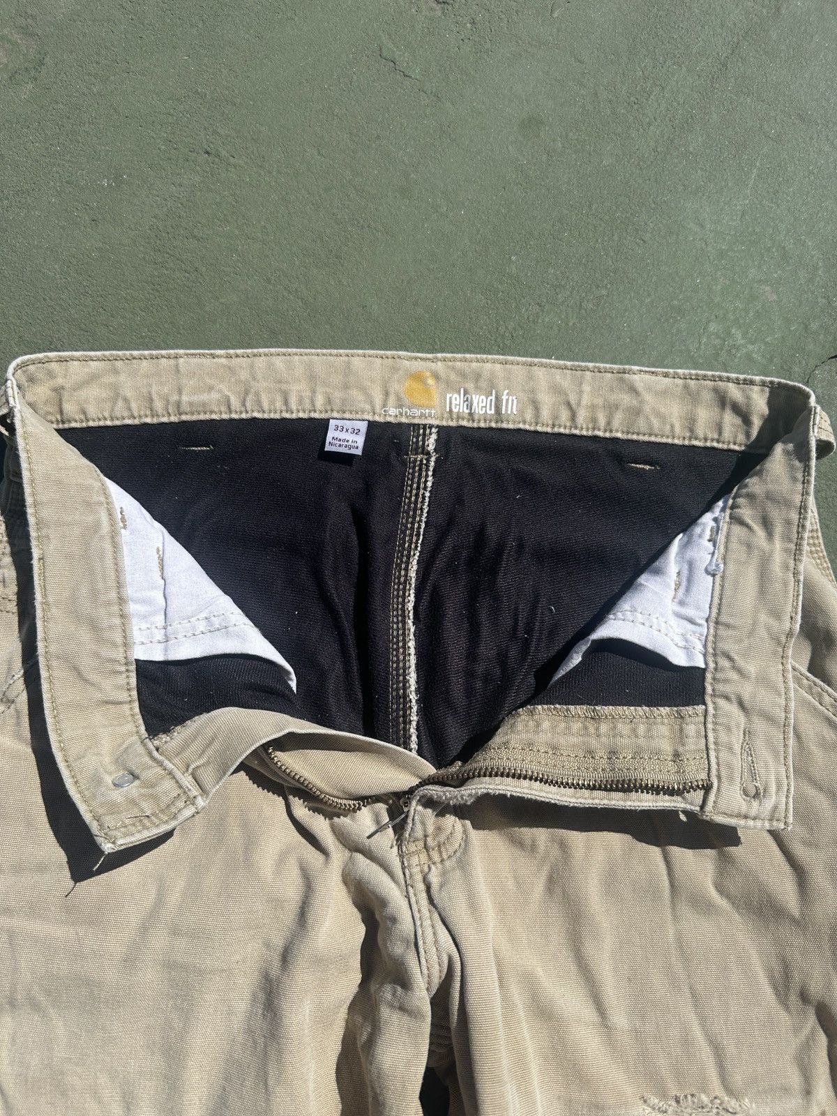 Carhartt Carhartt Lined Carpenter Pants Size US 33 - 5 Thumbnail