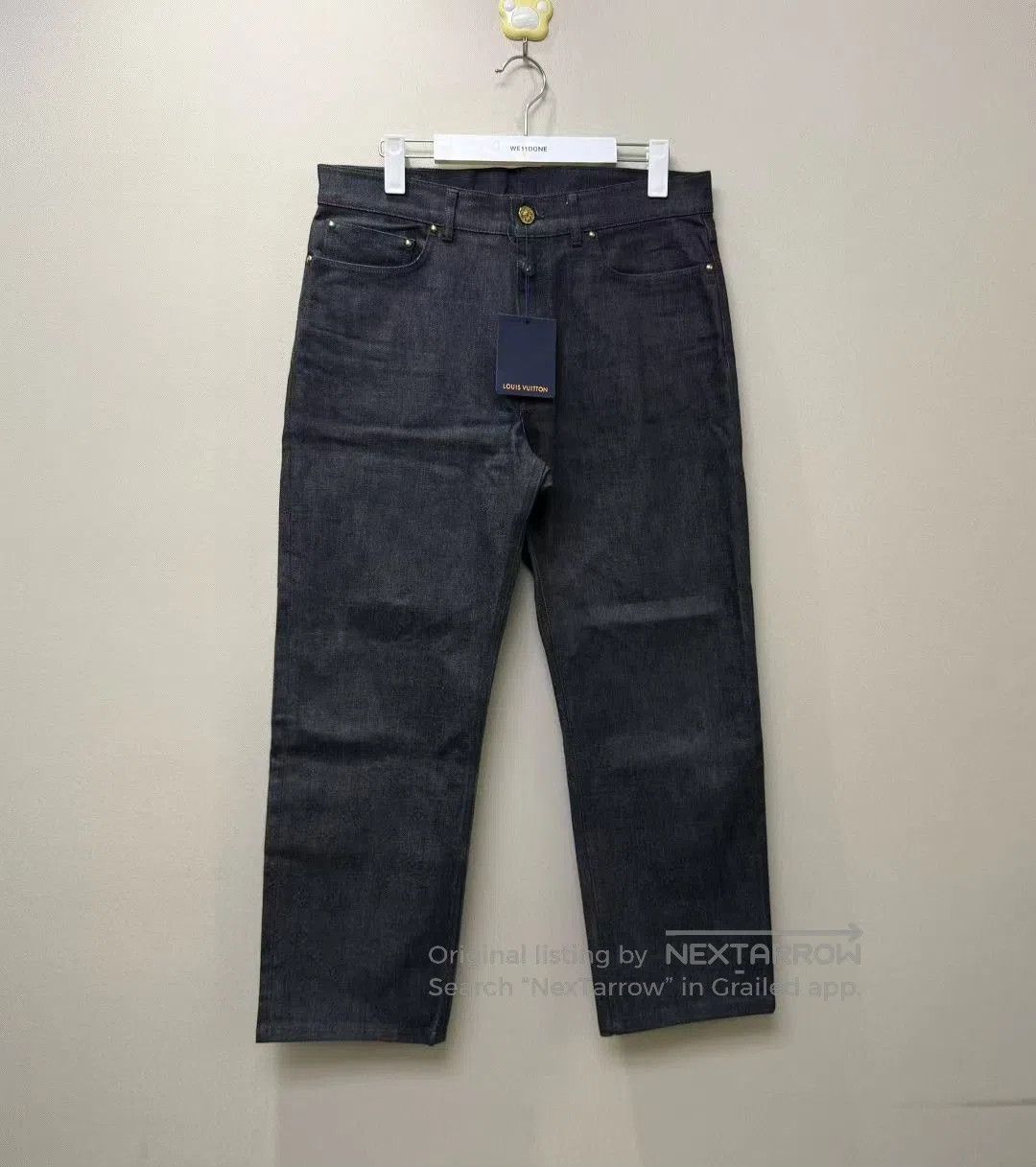 Louis Vuitton Louis Vuitton Dark Gray Subtle Logo Jeans. Size US 32 / EU 48 - 6 Thumbnail