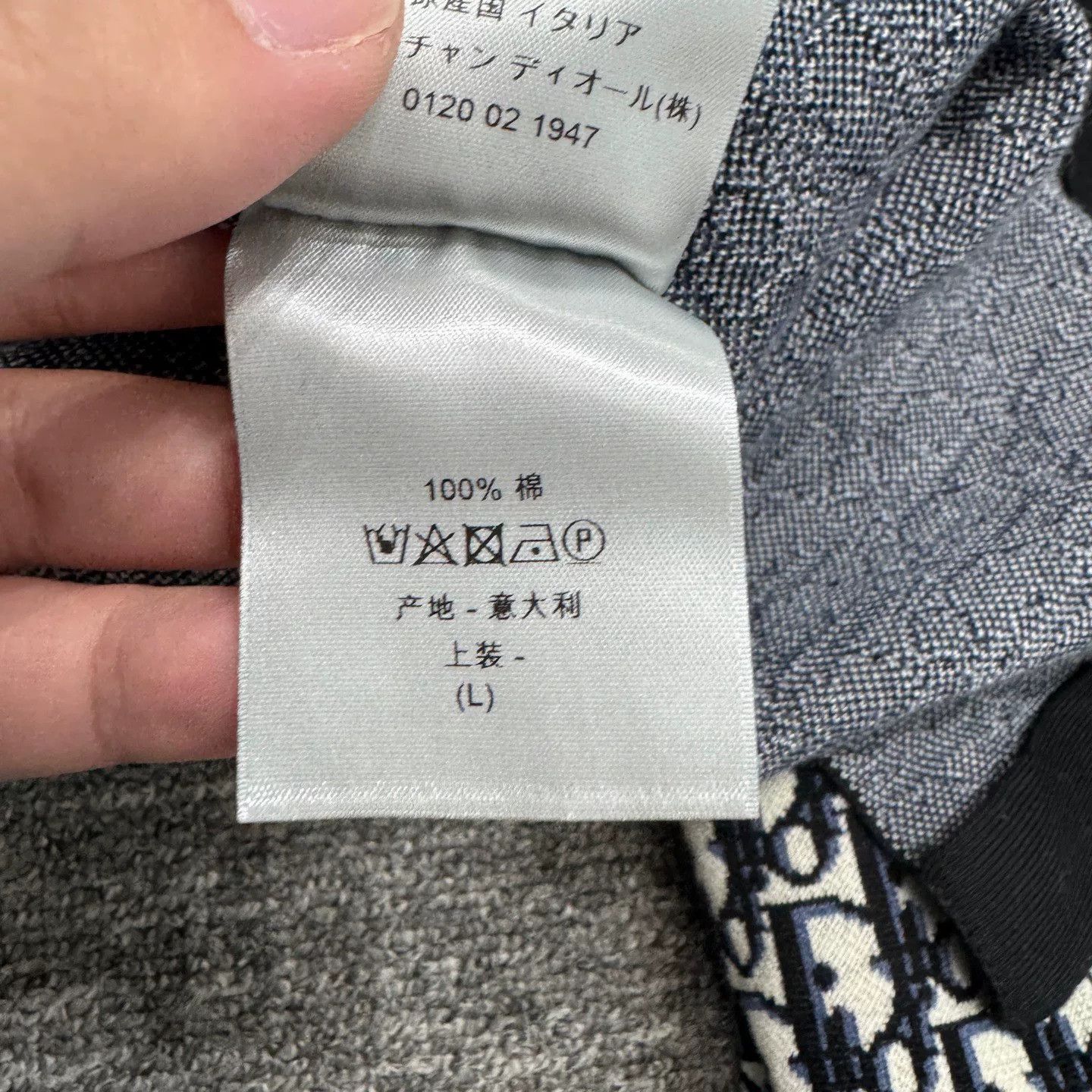 Dior dior monogram long sleeve shirt men. Size US L / EU 52-54 / 3 - 5 Thumbnail