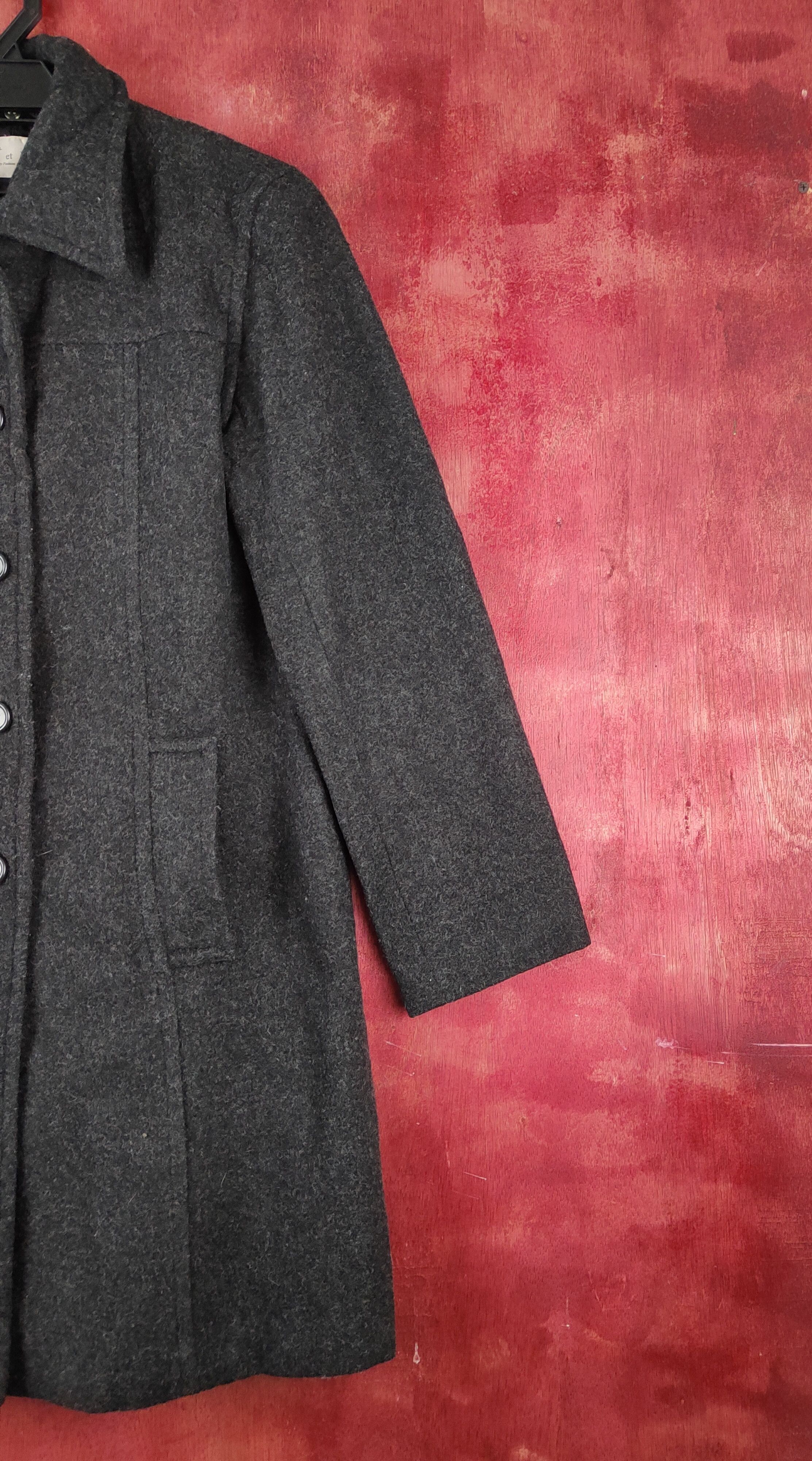 Vintage luxury Vintage by Ca et La Black Coats Size M / US 6-8 / IT 42-44 - 5 Thumbnail