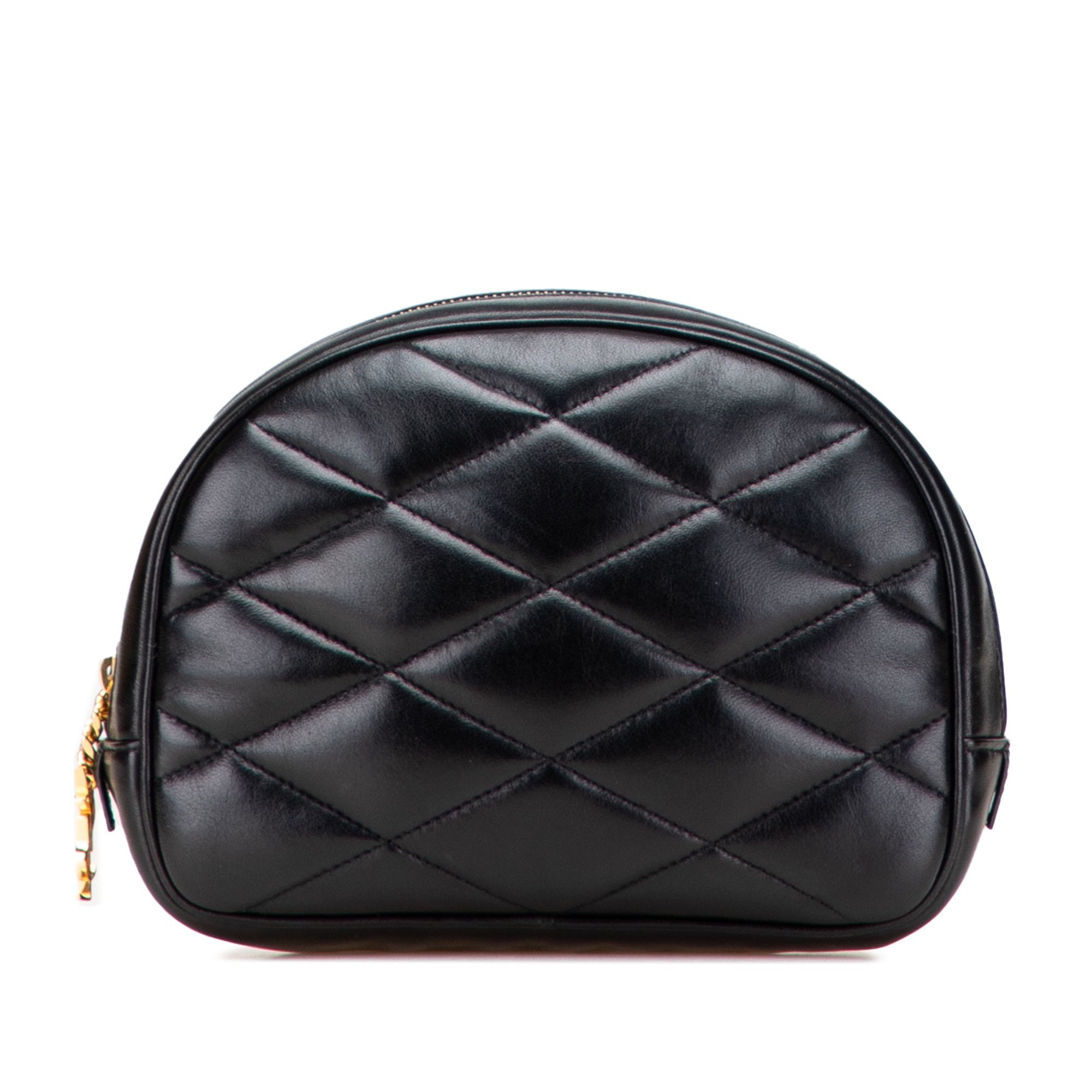 Yves Saint Laurent Yves Saint Laurent Quilted Lambskin Lolita Cosmetics Pouch Size ONE SIZE - 1 Thumbnail